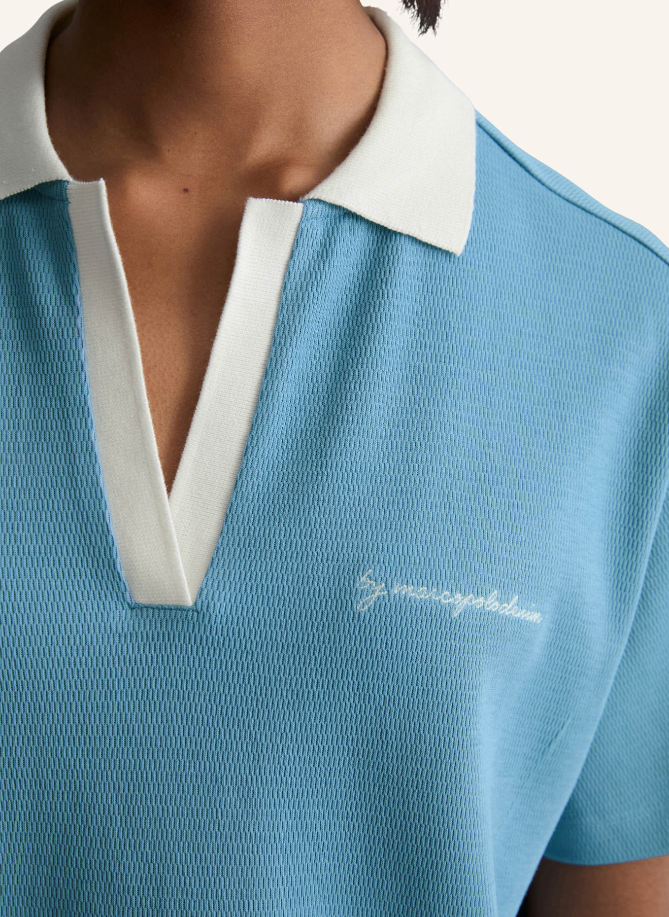 Marc O'Polo DENIM Poloshirt: BLAU