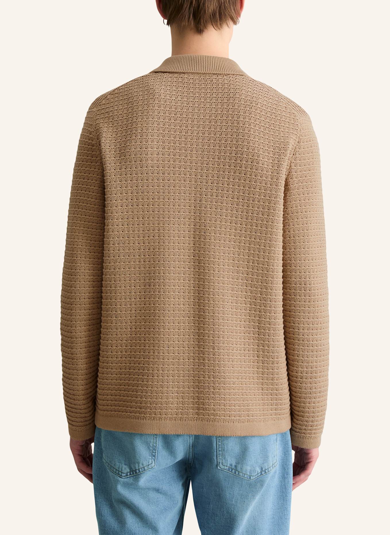 Marc O'Polo DENIM Strickjacke: BEIGE