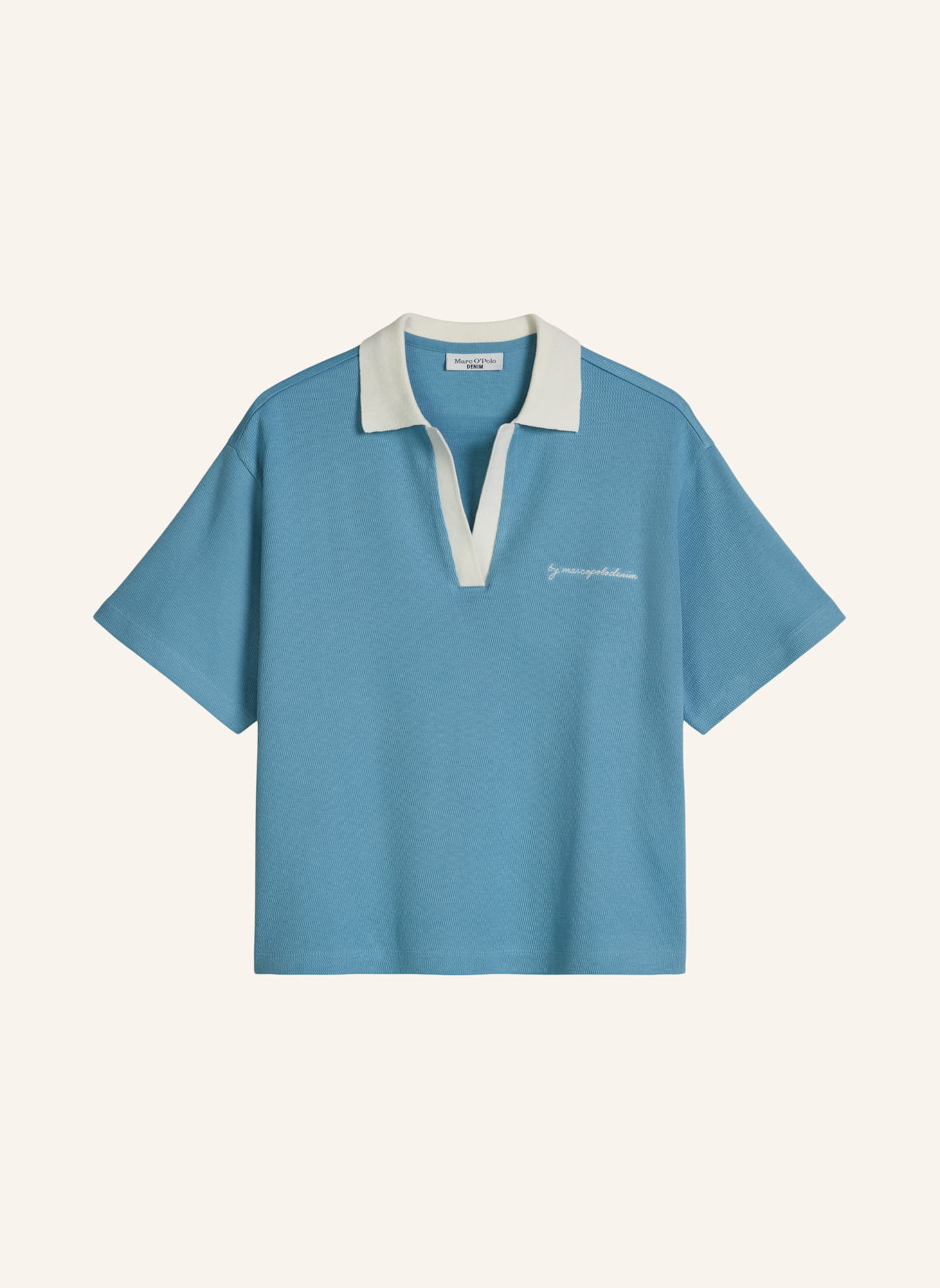 Marc O'Polo DENIM Poloshirt: BLAU