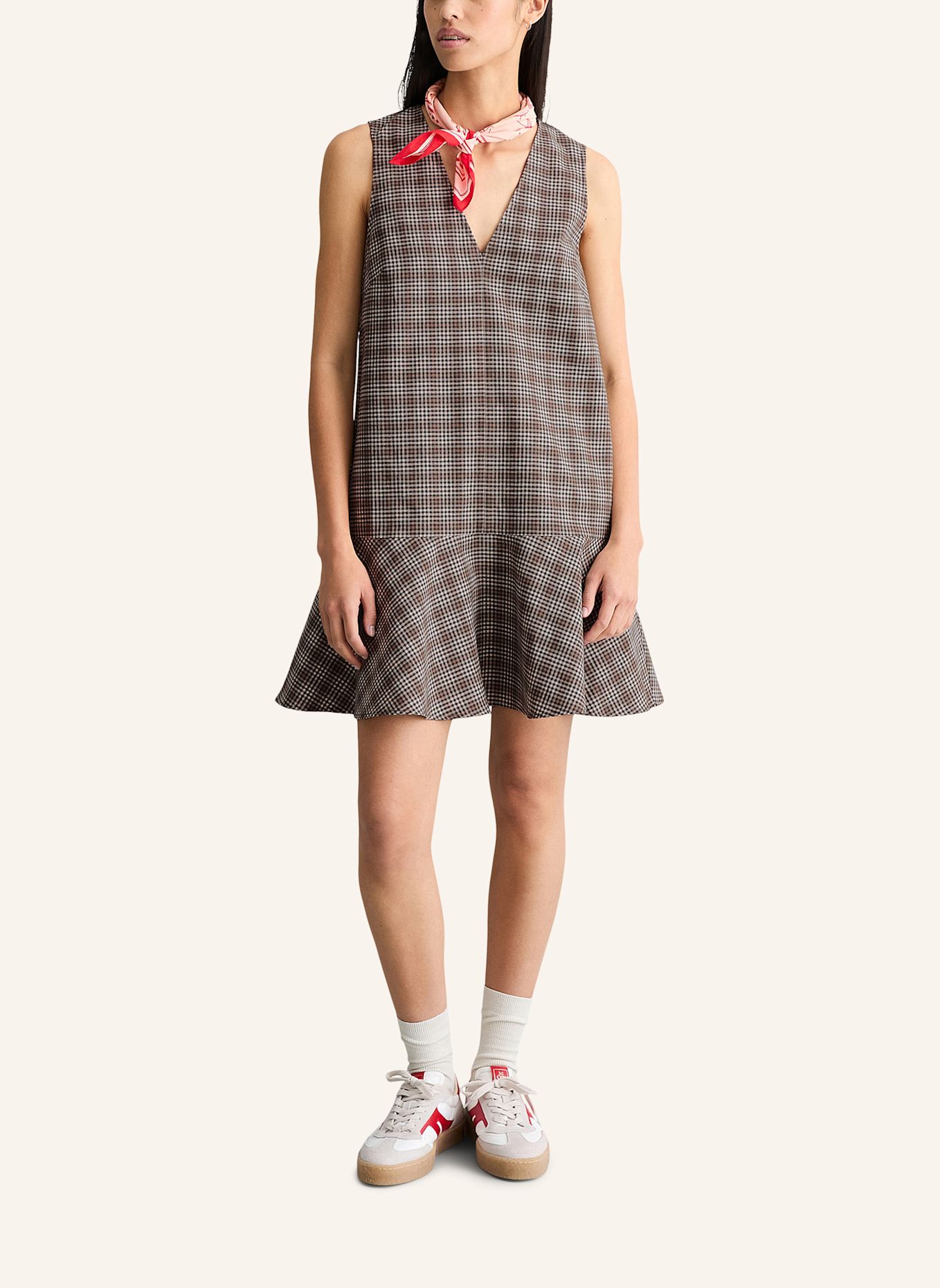 Marc O'Polo DENIM Kleid: DUNKELBRAUN