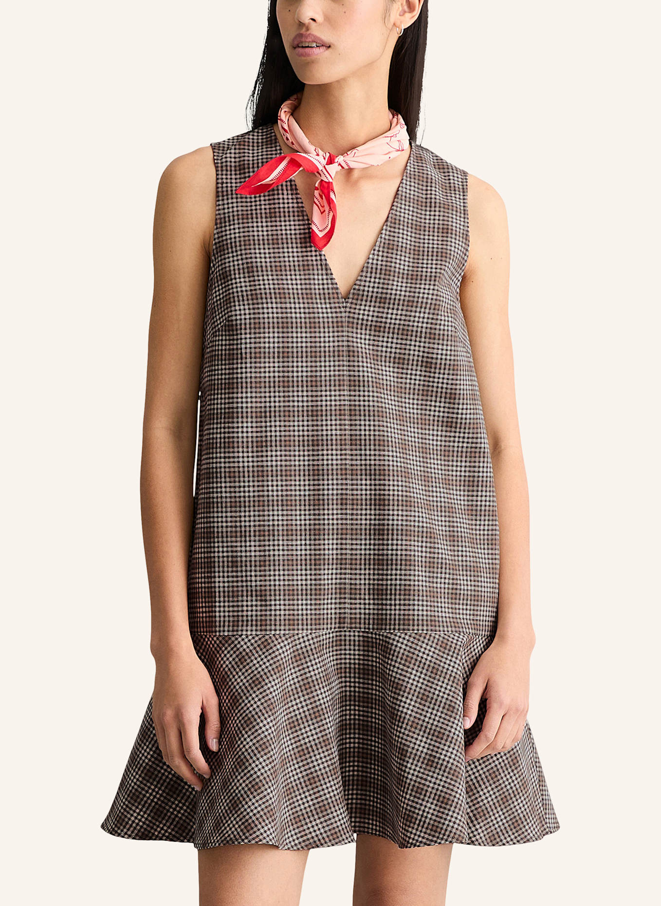 Marc O'Polo DENIM Kleid: DUNKELBRAUN