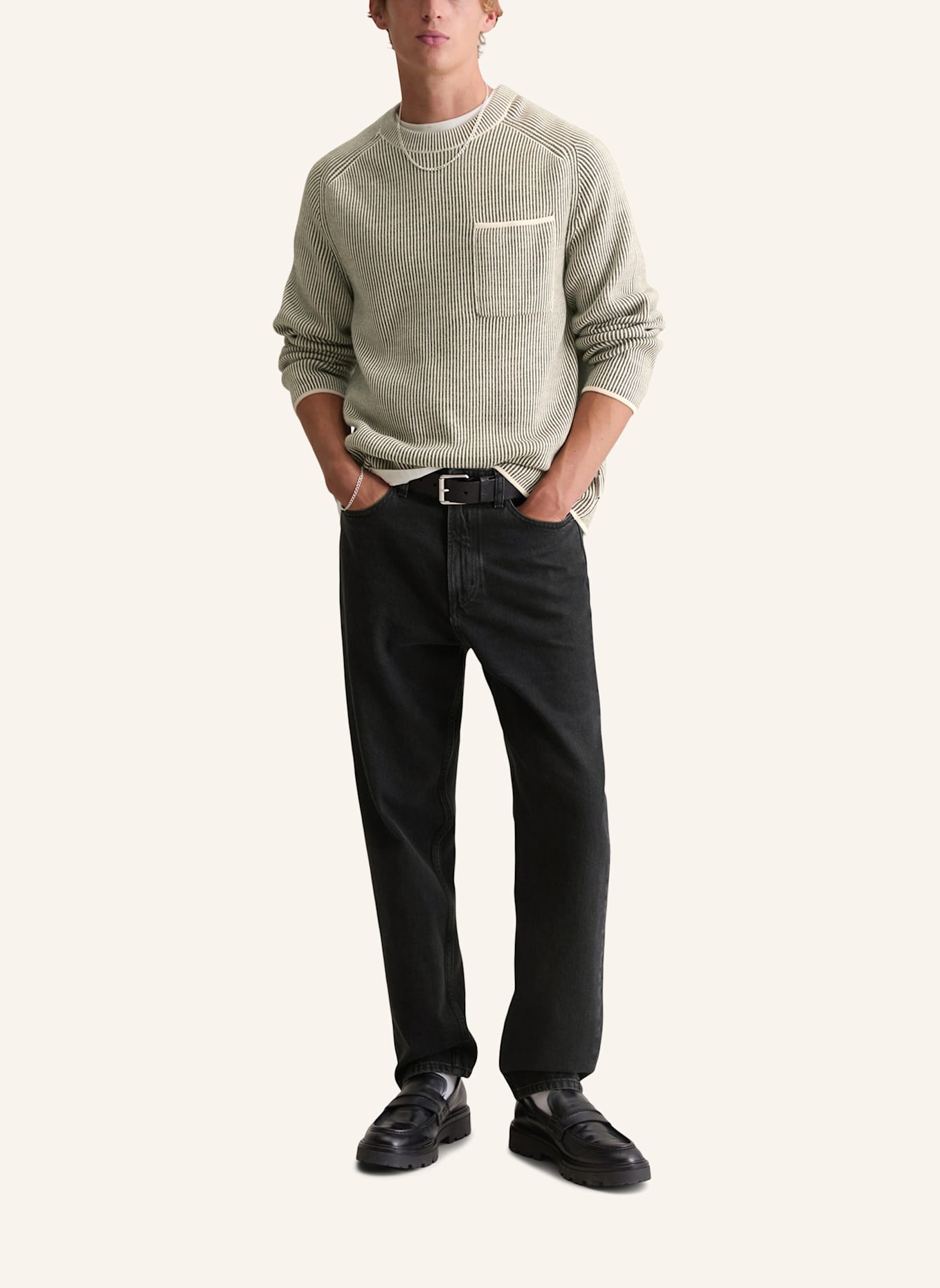 Marc O'Polo DENIM Pullover: ECRU