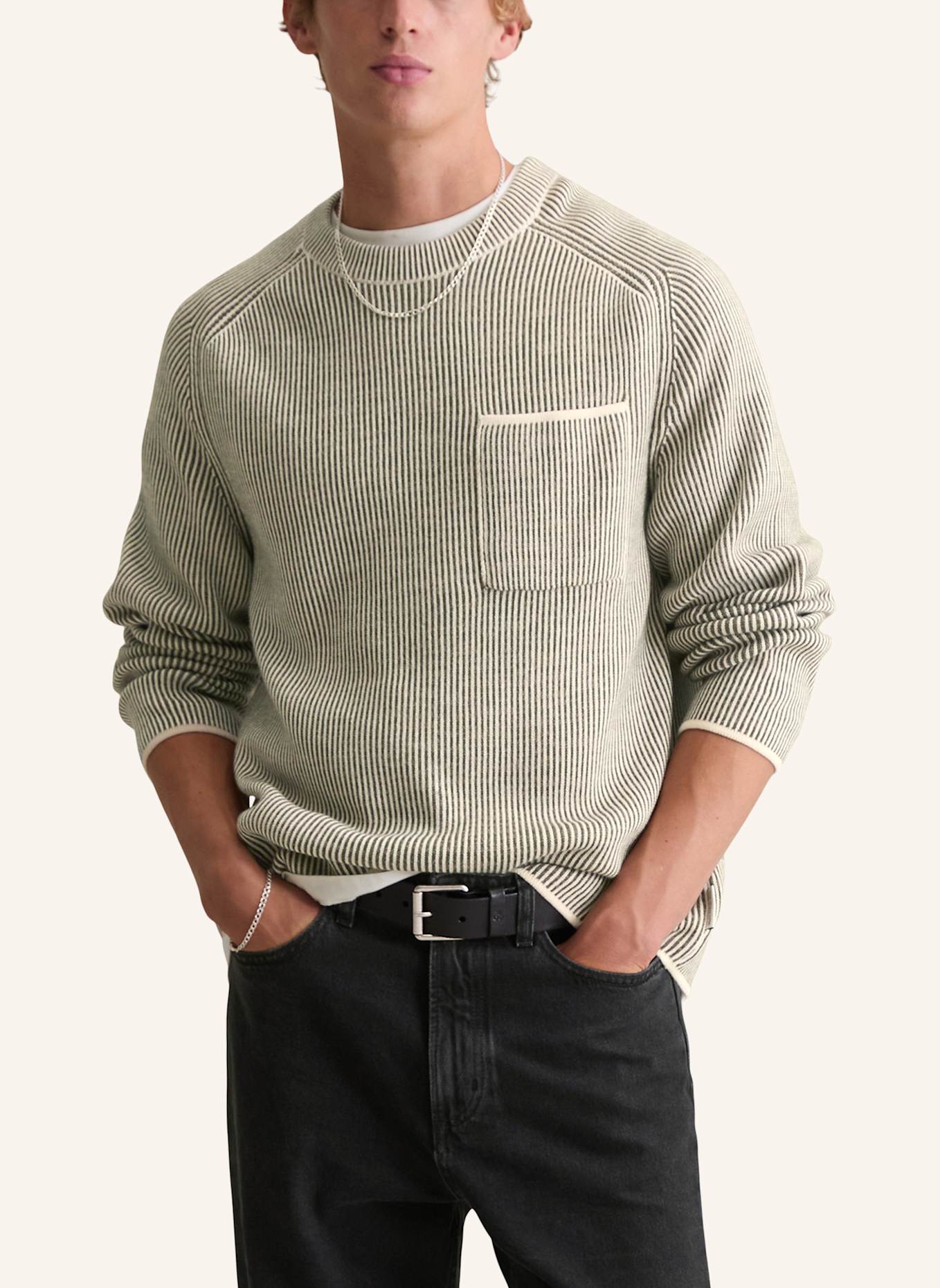 Marc O'Polo DENIM Pullover: ECRU