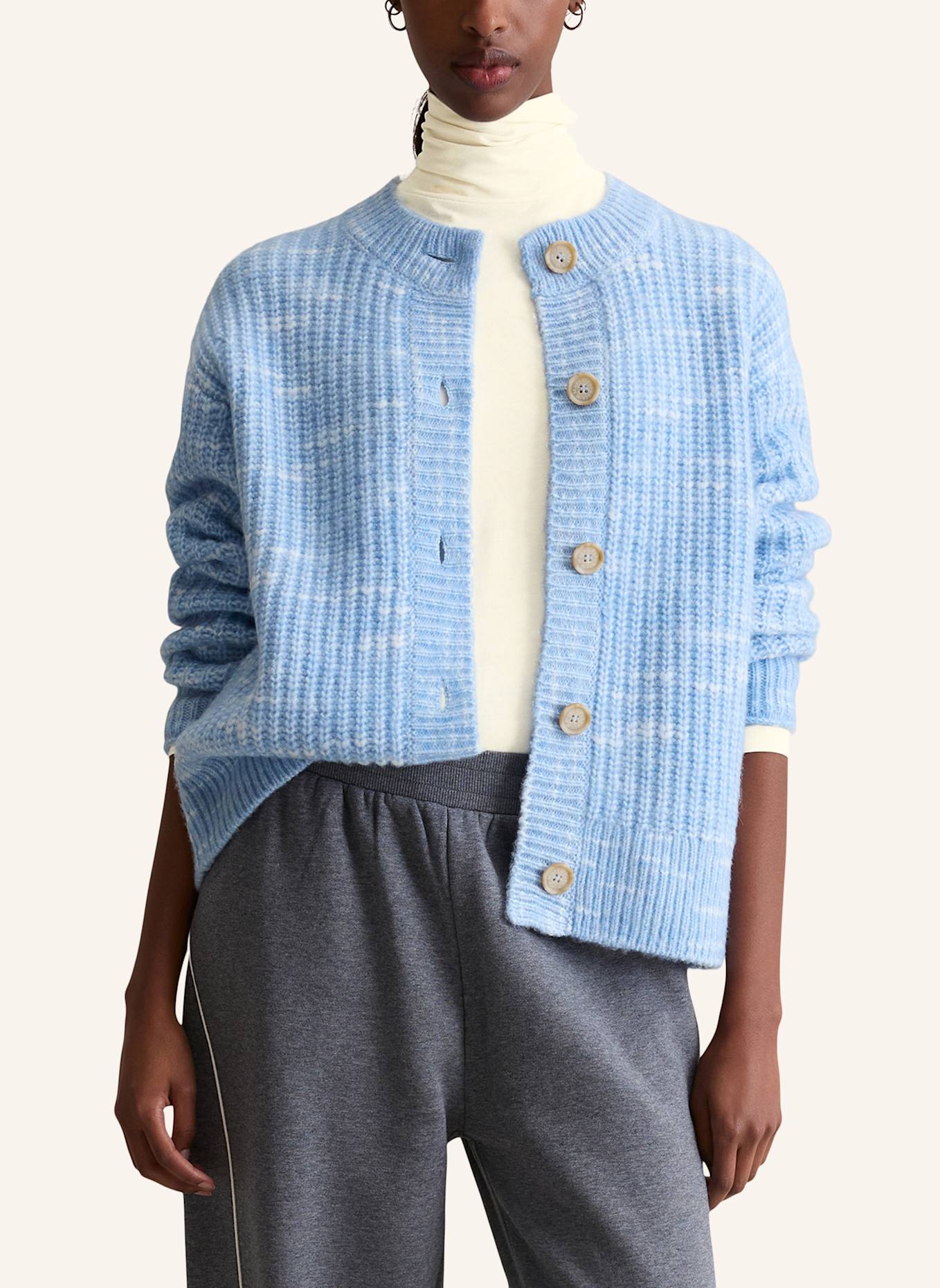 Marc O'Polo DENIM Cardigan: HELLBLAU