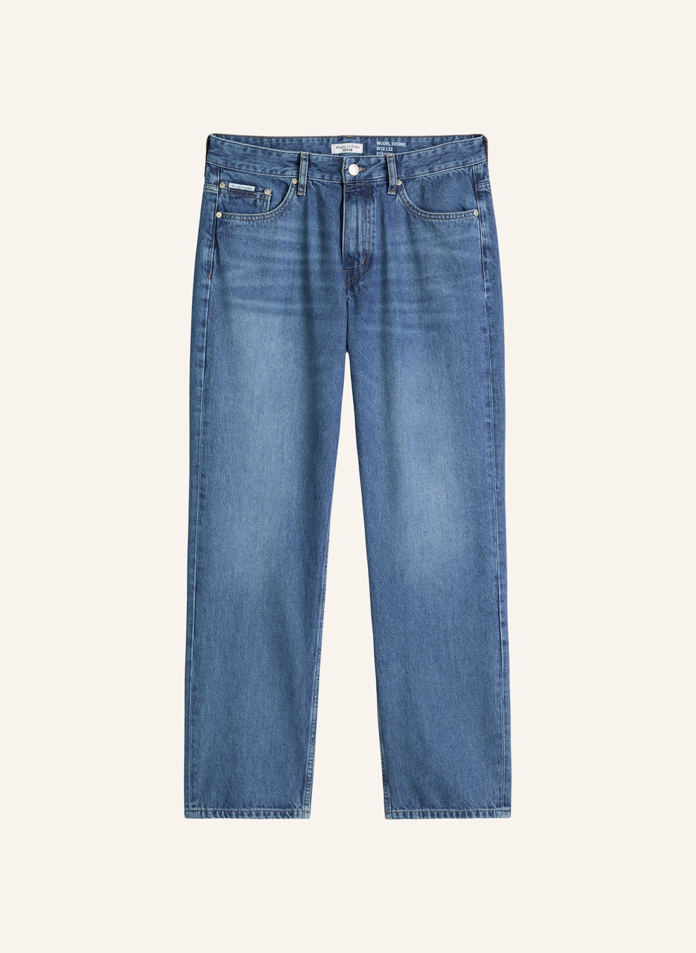 Marc O'Polo DENIM Jeans Model Sverre straight: BLAU
