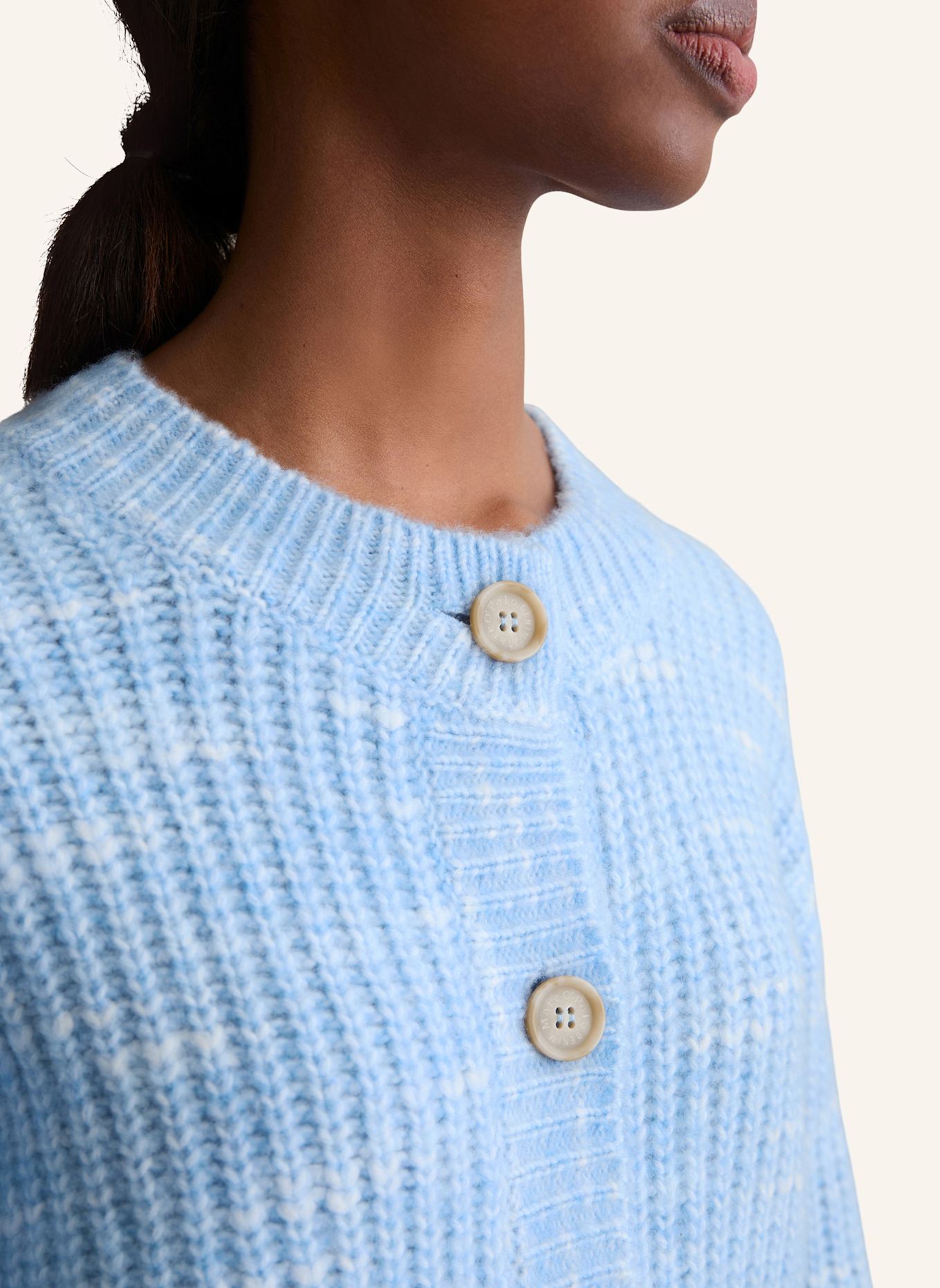 Marc O'Polo DENIM Cardigan: HELLBLAU