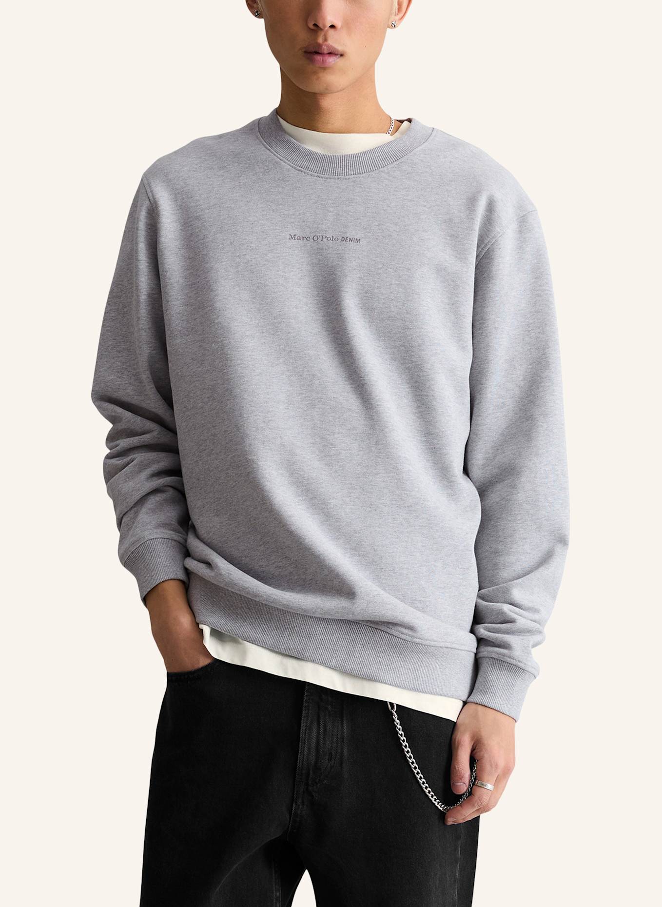 Marc O'Polo DENIM Sweatshirt: HELLGRAU