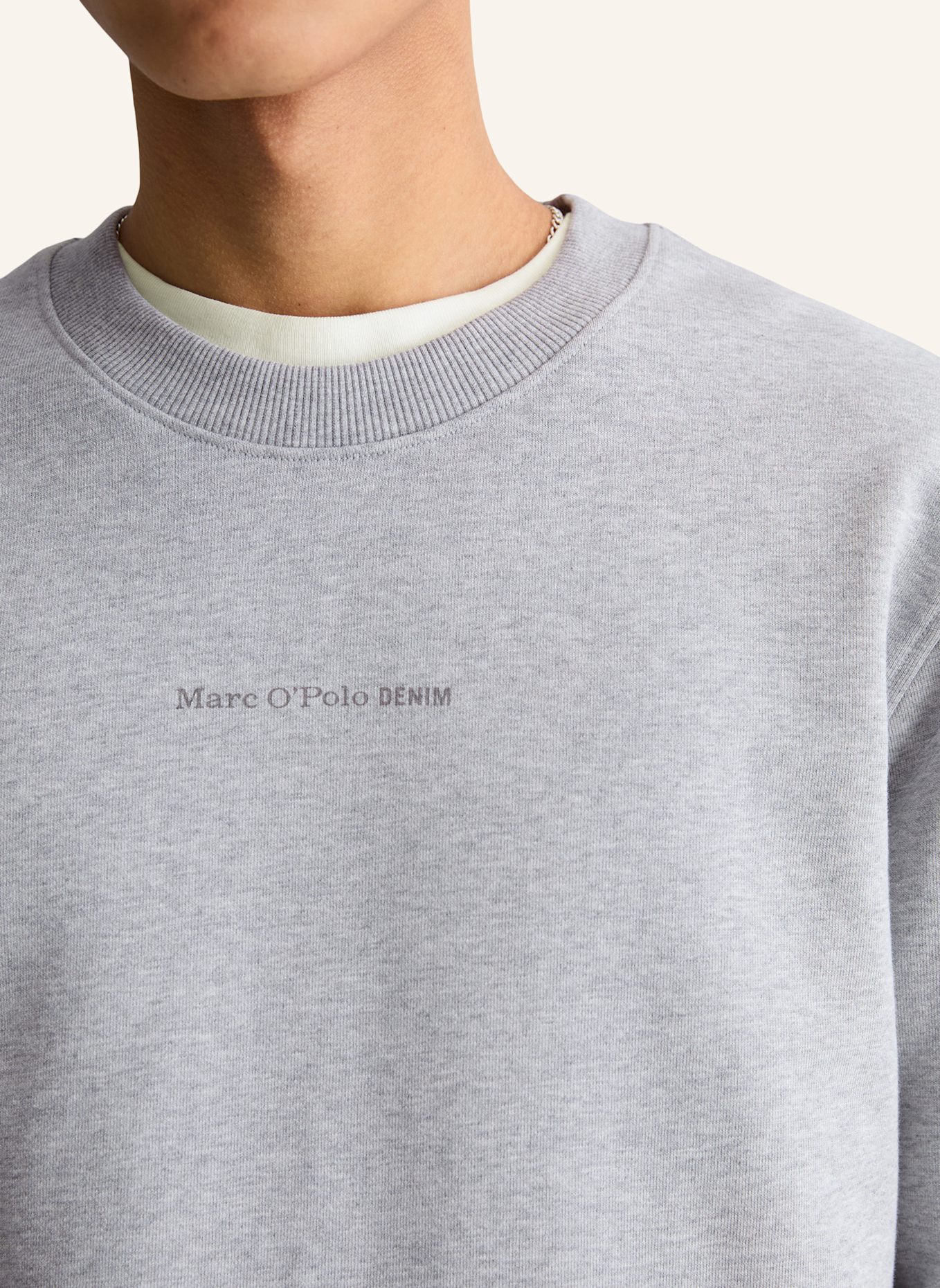 Marc O'Polo DENIM Sweatshirt: HELLGRAU