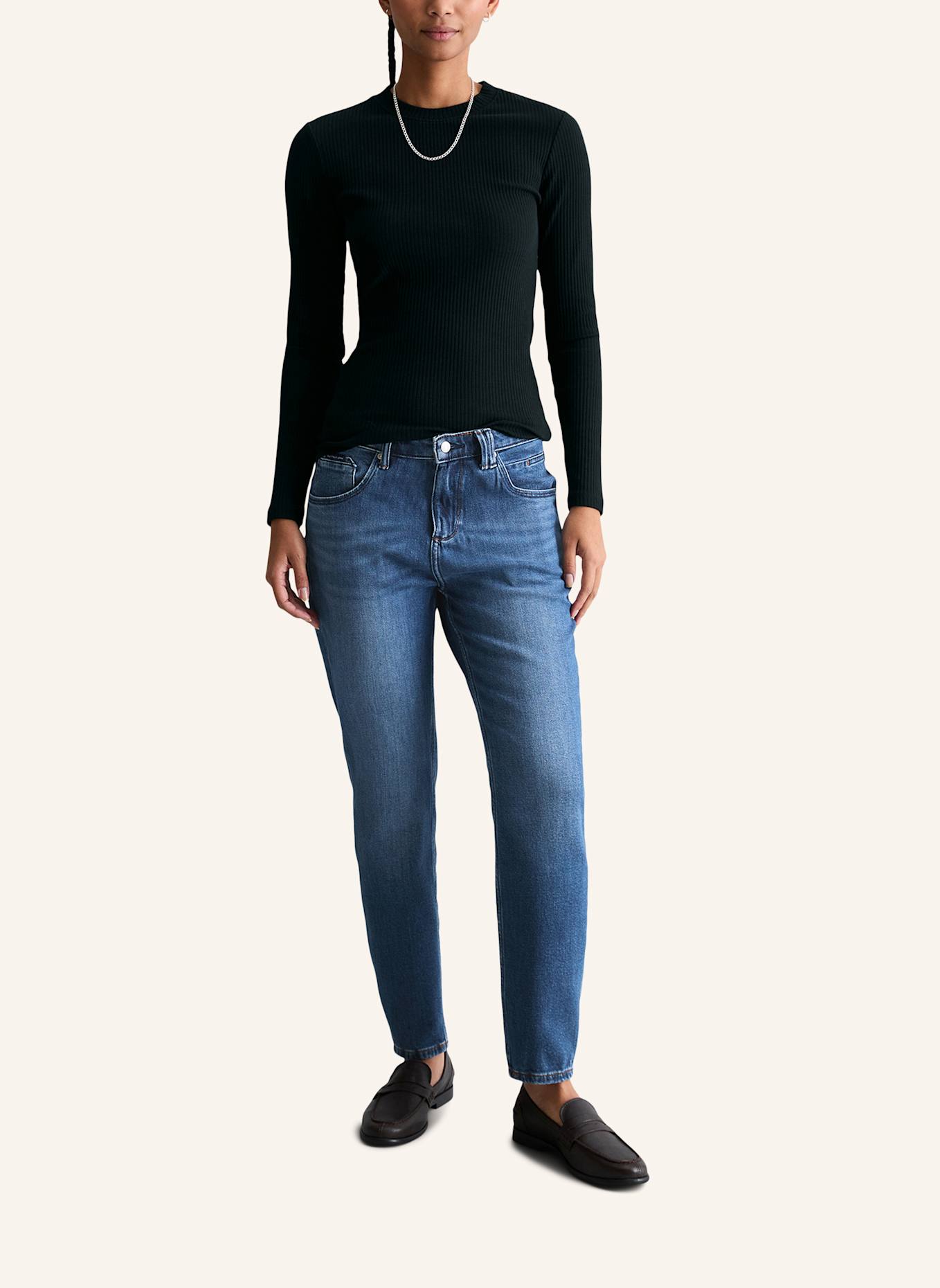 Marc O'Polo DENIM Jeans: DUNKELBLAU