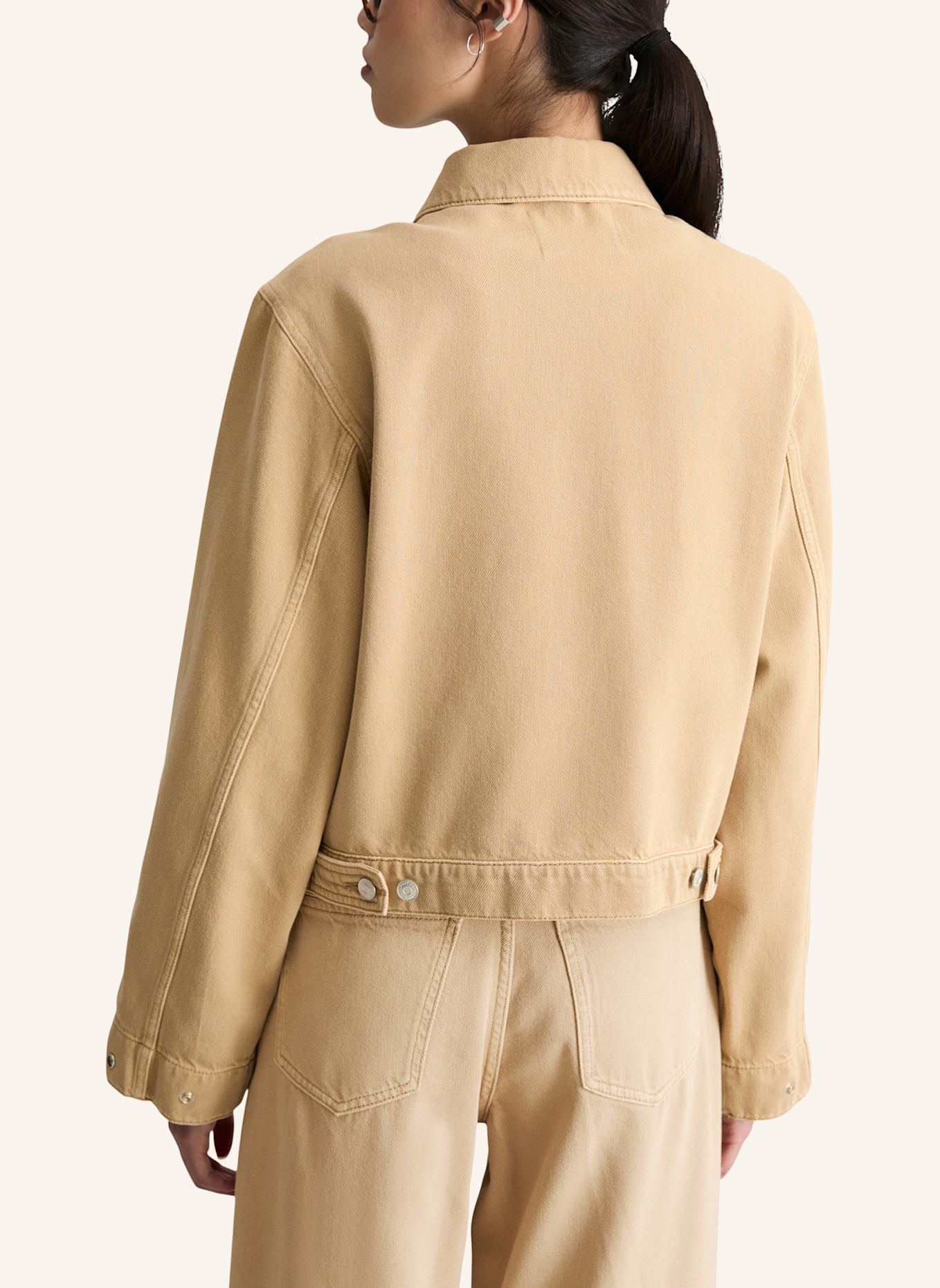 Marc O'Polo DENIM Jeansjacke: BEIGE