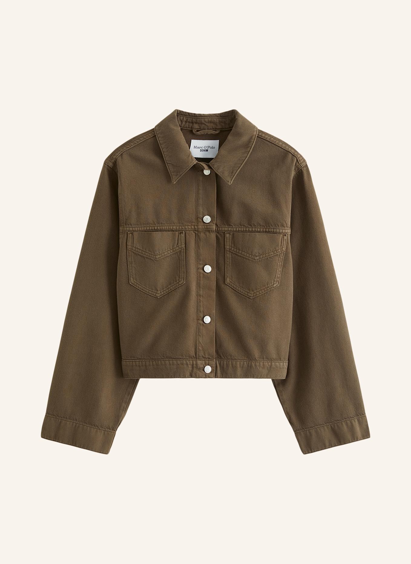 Marc O'Polo DENIM Jeansjacke: DUNKELBRAUN