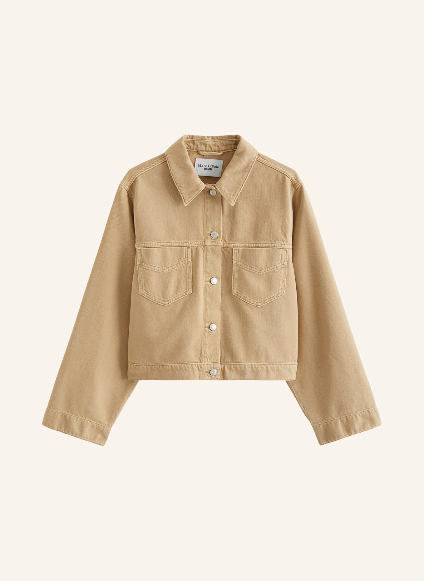 Marc O'Polo DENIM Jeansjacke: BEIGE