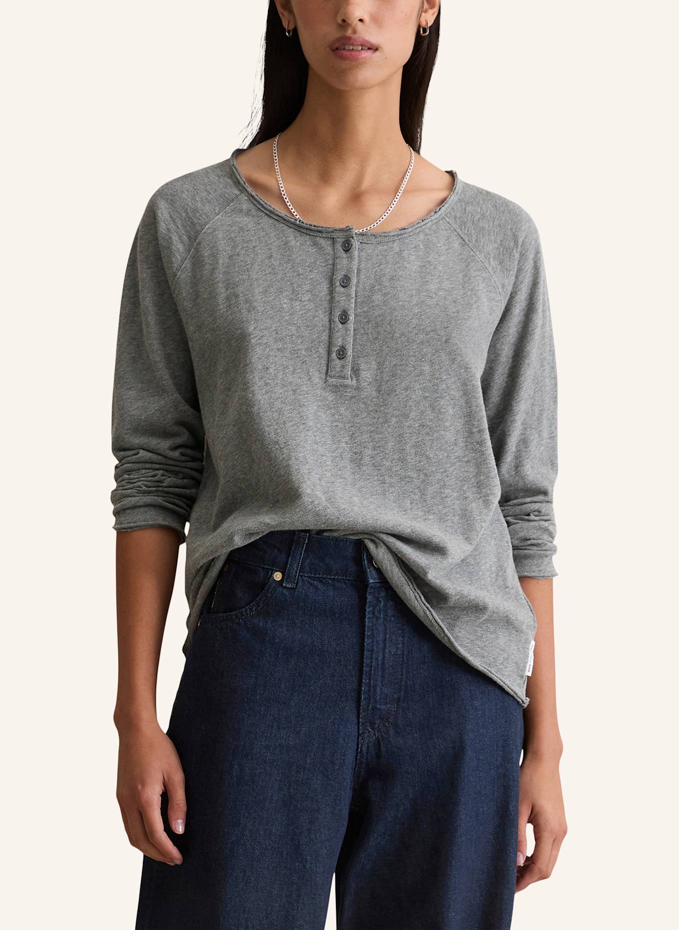 Marc O'Polo DENIM Longsleeve: GRAU