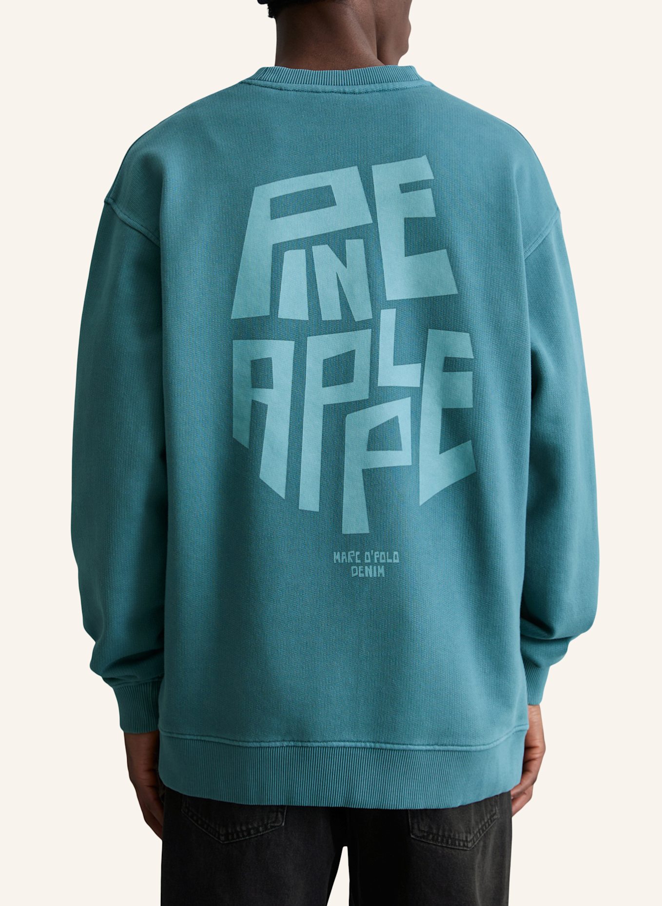 Marc O'Polo DENIM Sweatshirt: DUNKELBLAU