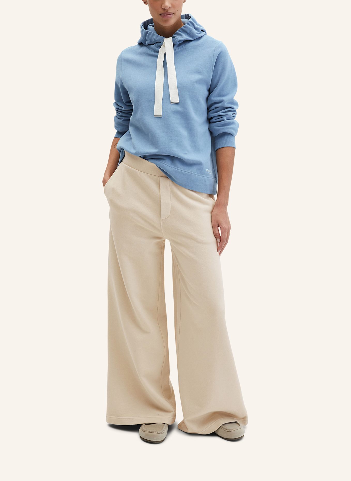 Marc O'Polo Sweatshirt: BLAU