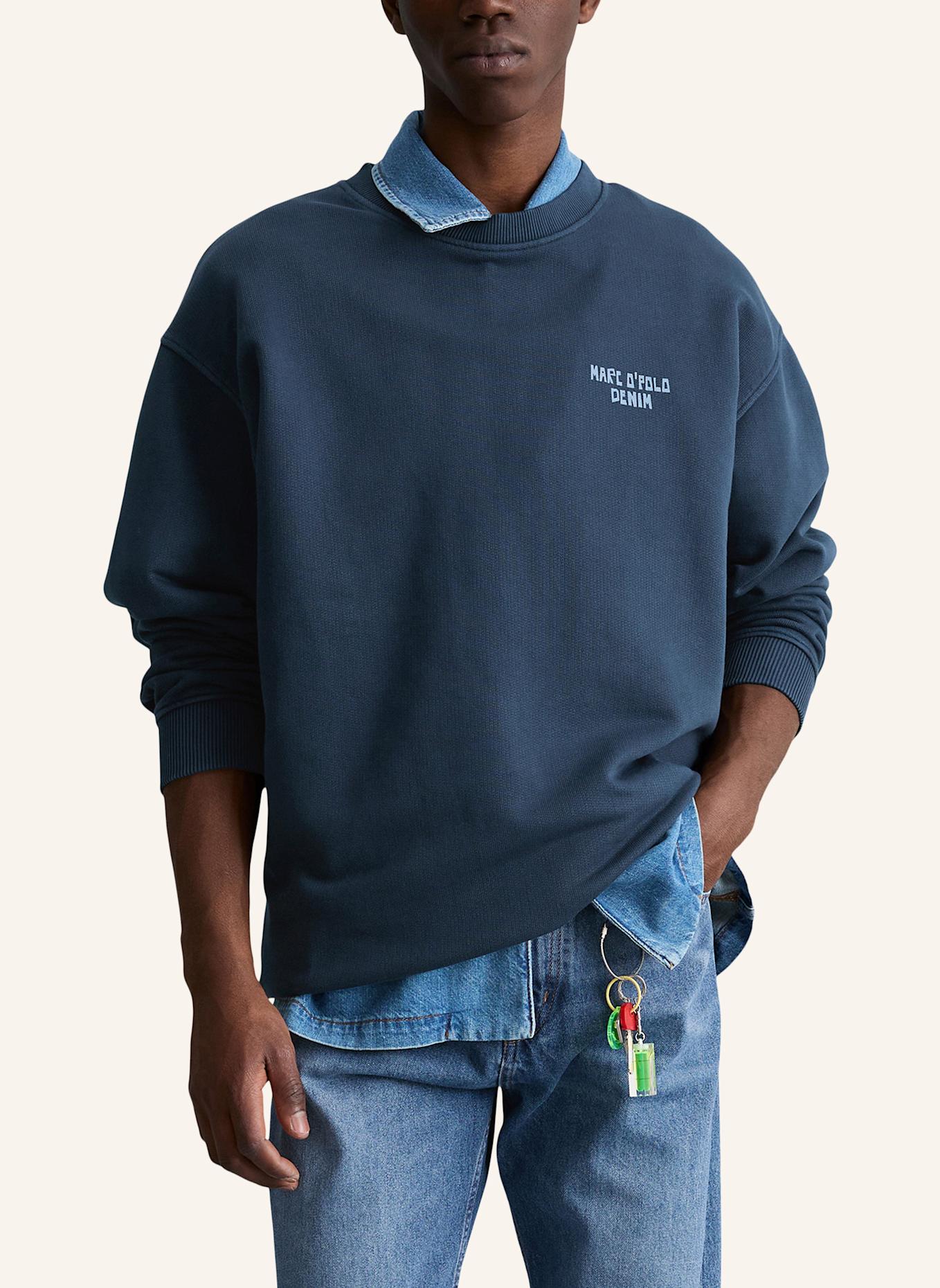 Marc O'Polo DENIM Sweatshirt: DUNKELGRÜN