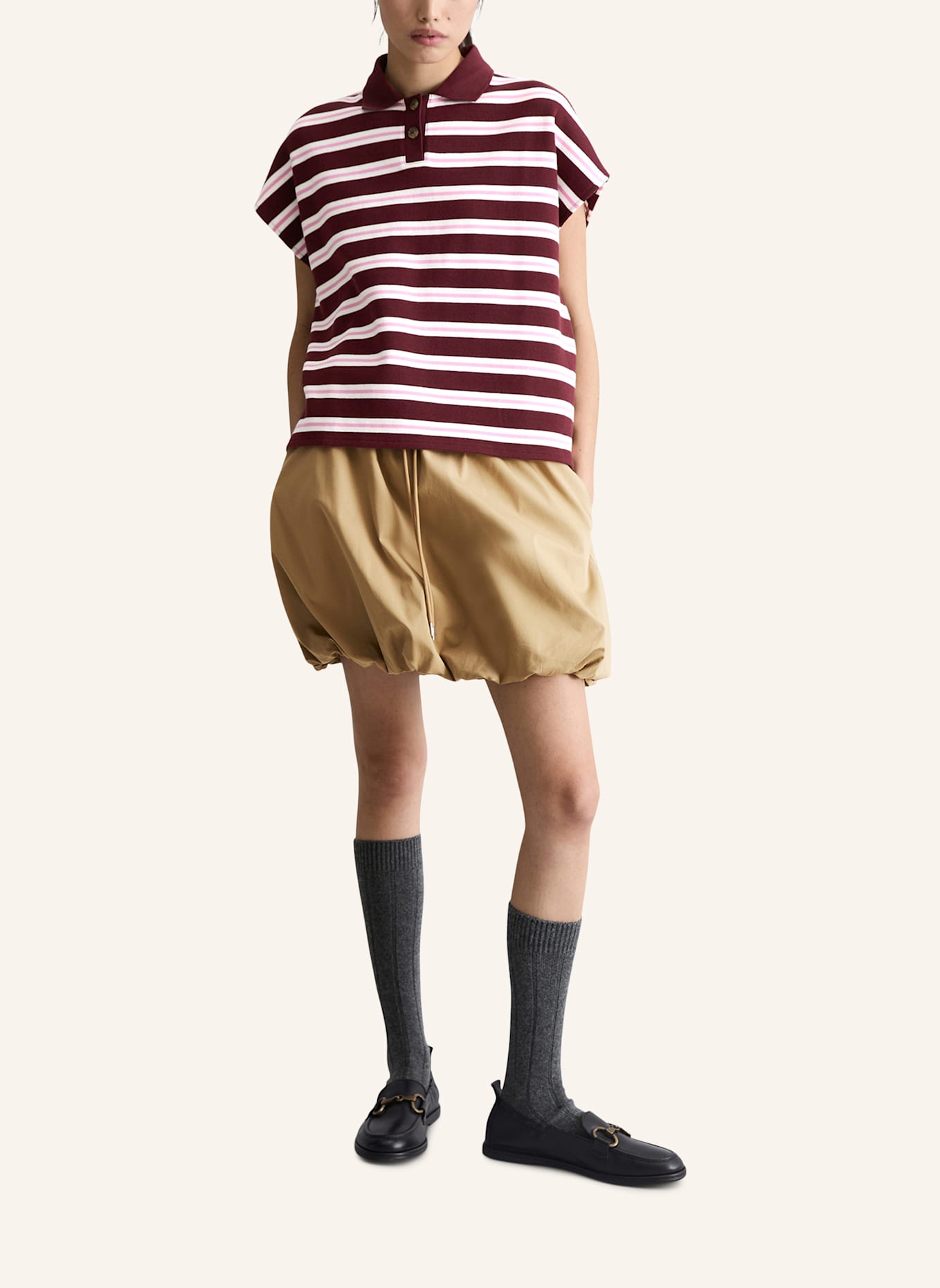 Marc O'Polo DENIM Poloshirt: DUNKELROT