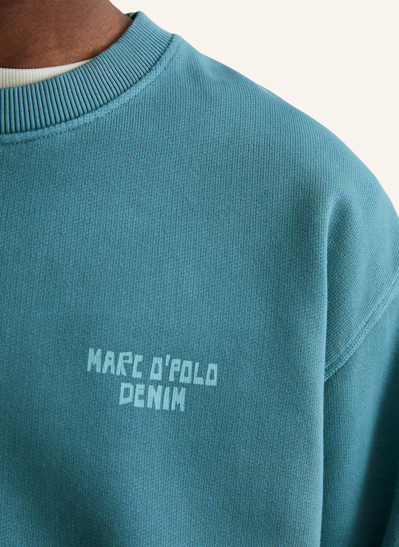 Marc O'Polo DENIM Sweatshirt: DUNKELBLAU