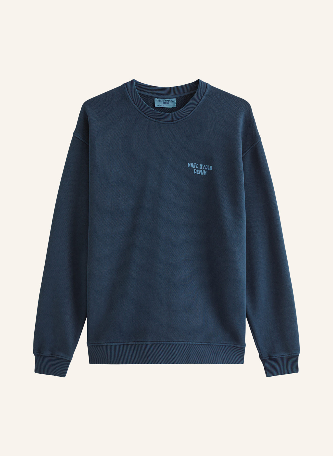 Marc O'Polo DENIM Sweatshirt: DUNKELGRÜN