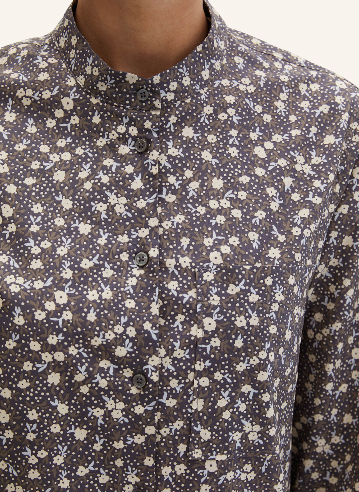 Marc O'Polo Hemdblusenkleid: GRAU