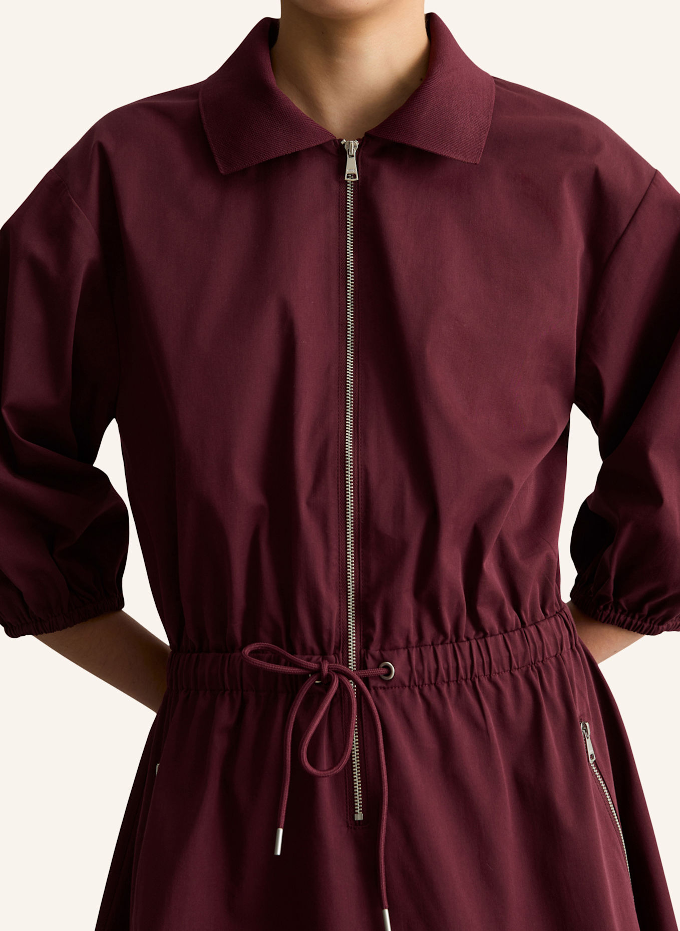 Marc O'Polo DENIM Kleid: DUNKELROT