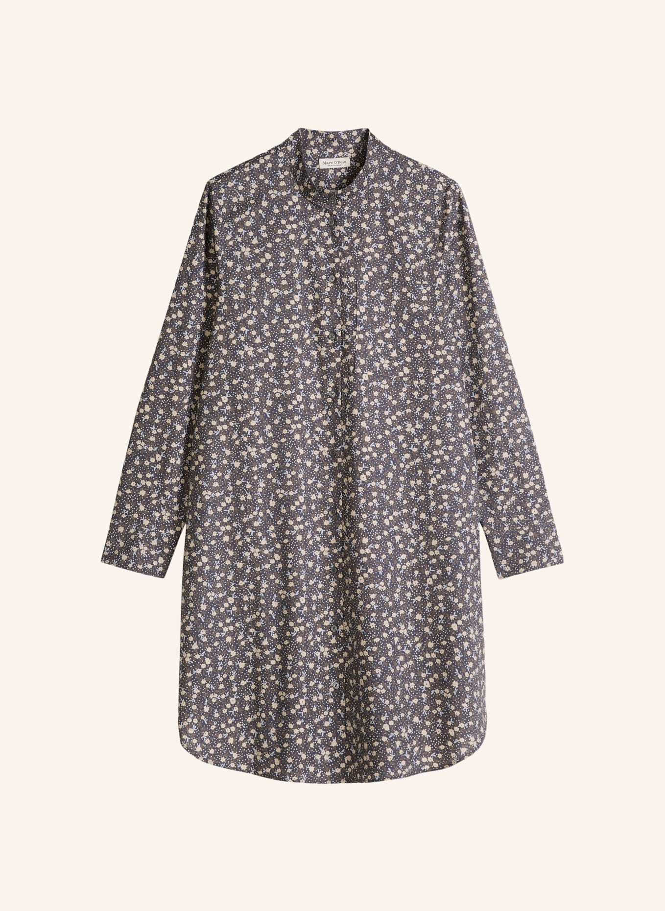 Marc O'Polo Hemdblusenkleid: GRAU