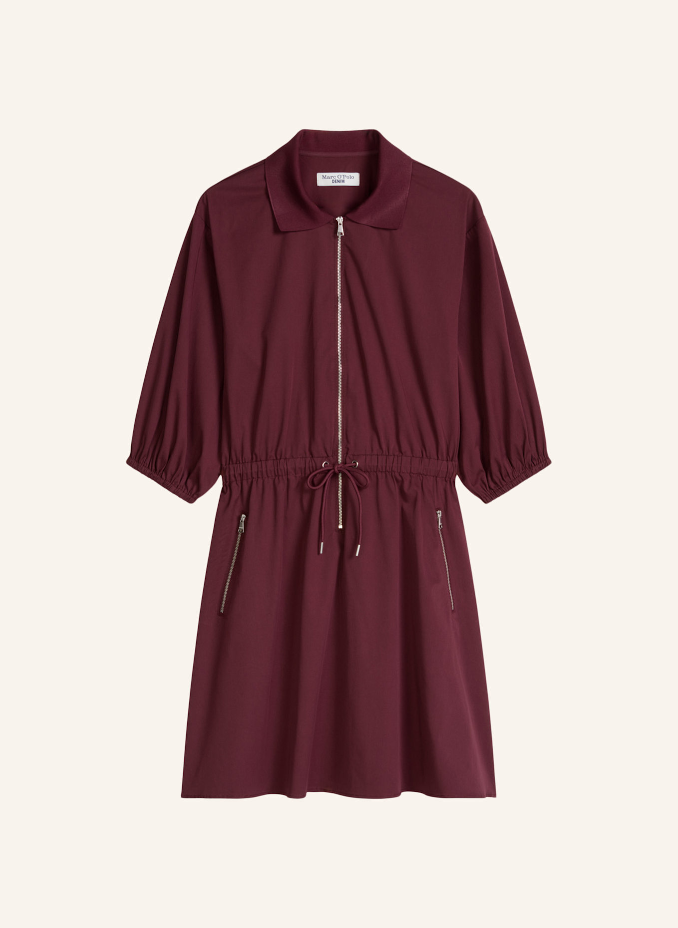 Marc O'Polo DENIM Kleid: DUNKELROT