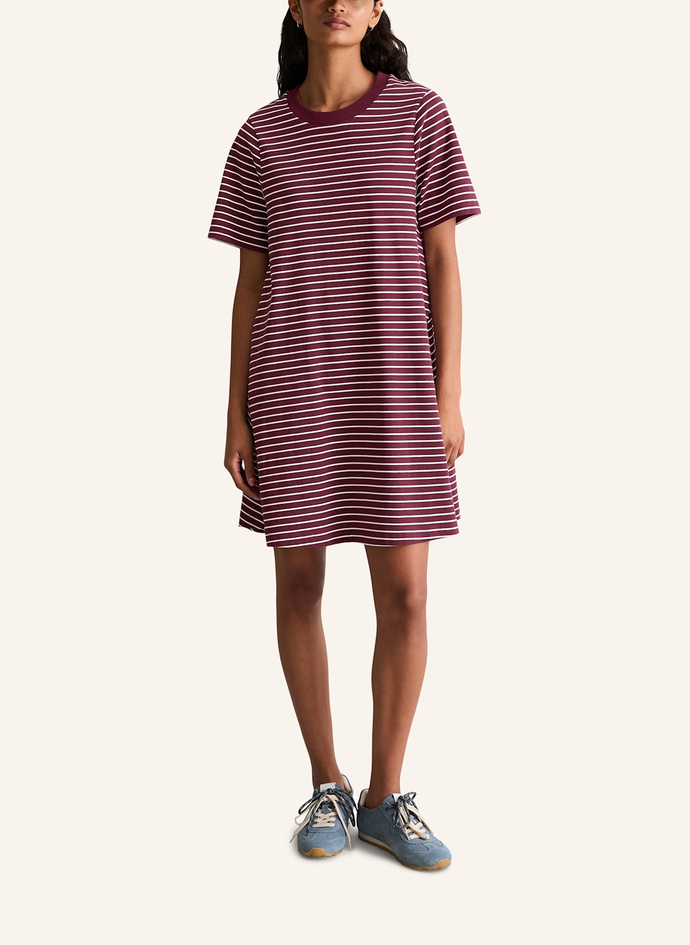 Marc O'Polo DENIM Jerseykleid: DUNKELROT