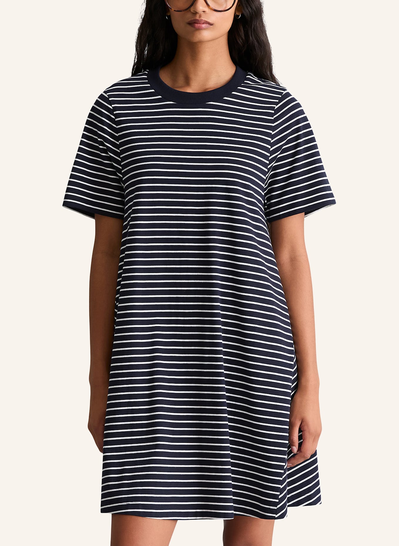 Marc O'Polo DENIM Jerseykleid: DUNKELBLAU