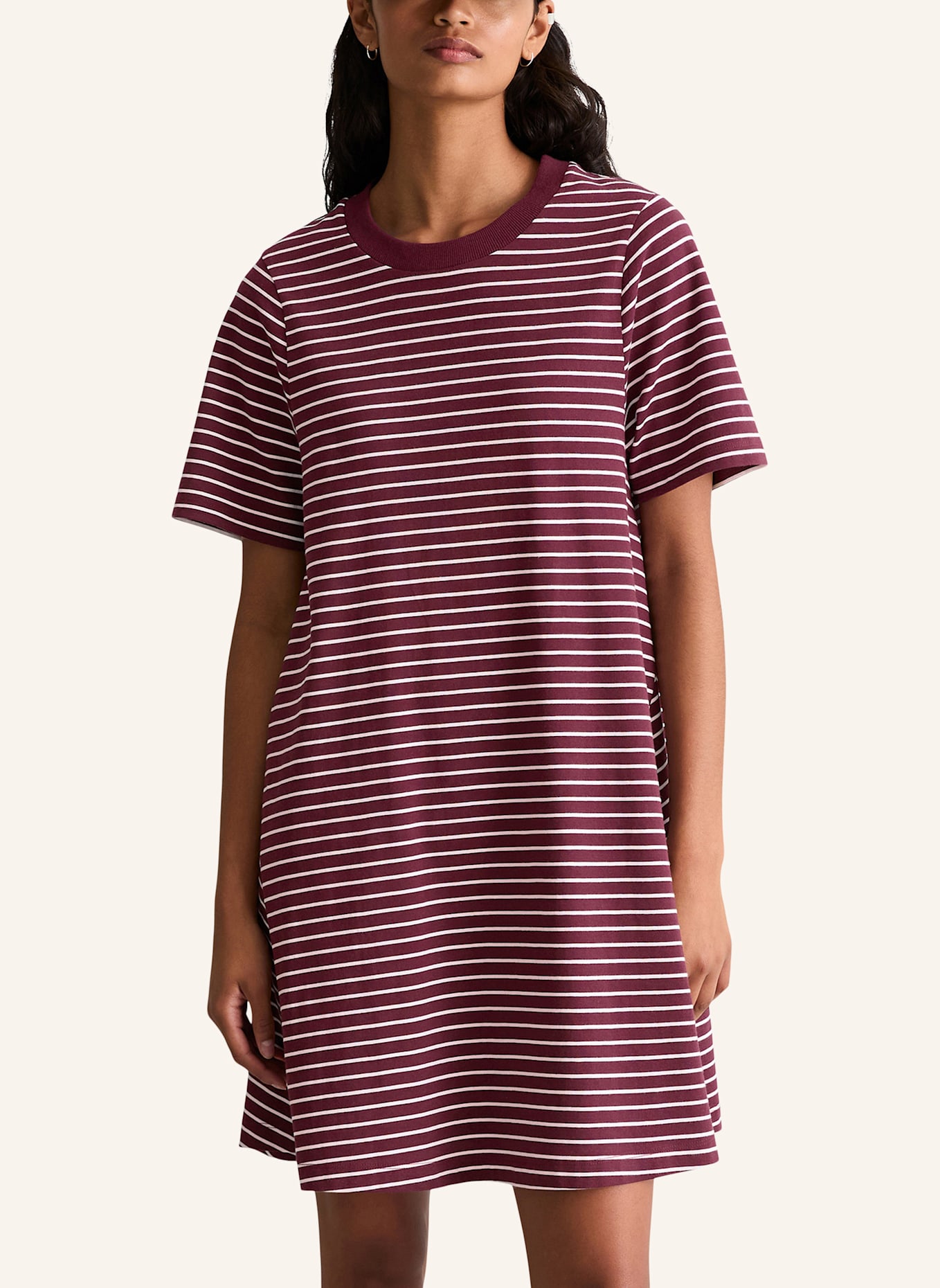 Marc O'Polo DENIM Jerseykleid: DUNKELROT