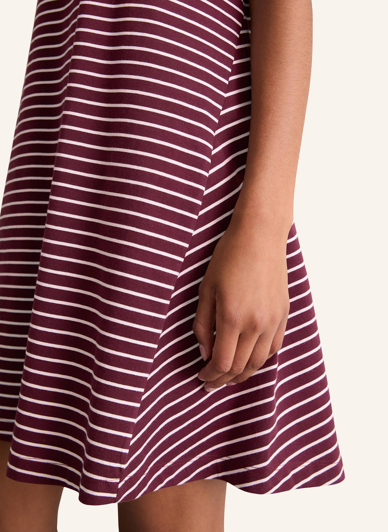 Marc O'Polo DENIM Jerseykleid: DUNKELROT