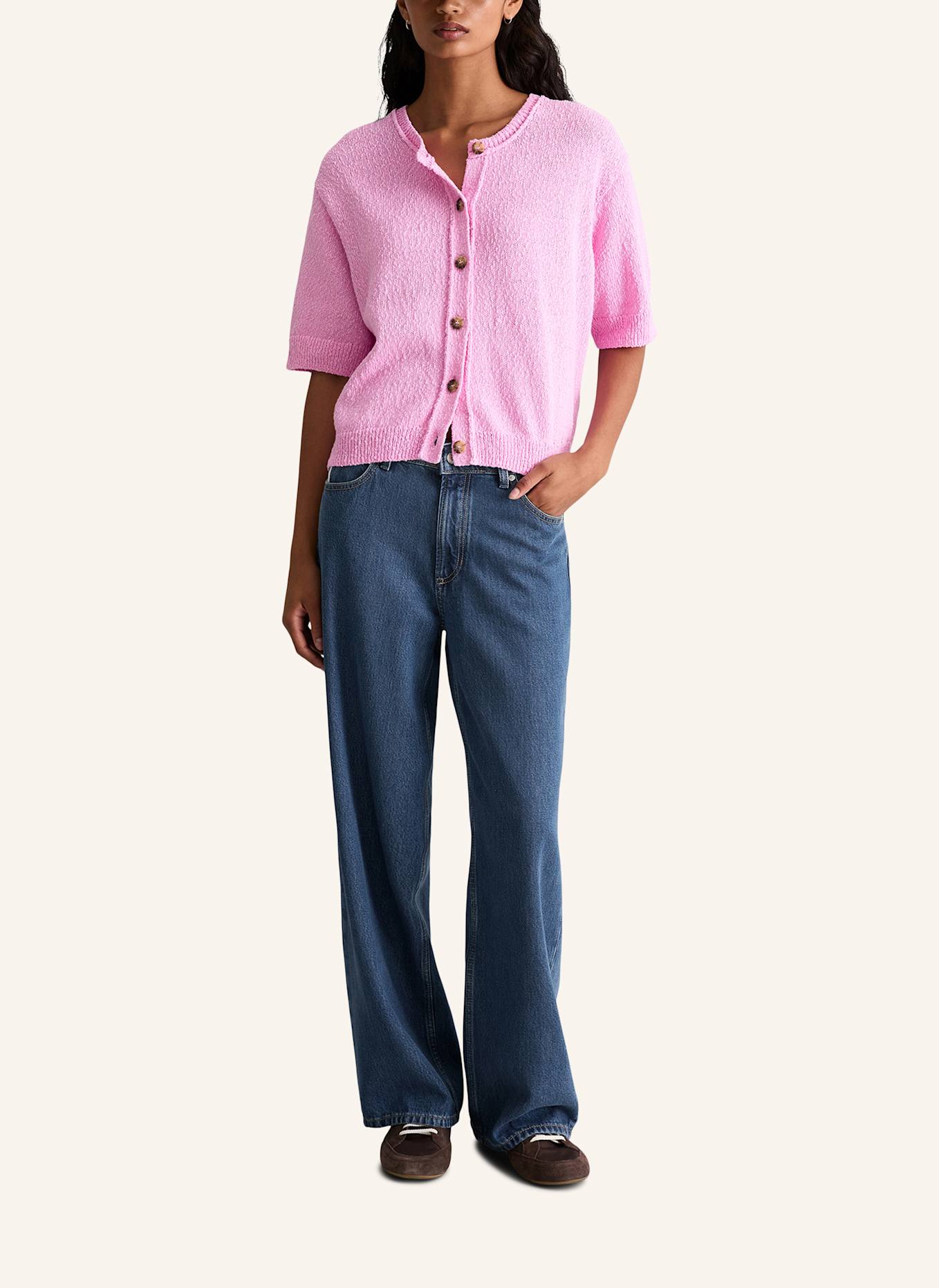 Marc O'Polo DENIM Strickjacke: ROSA