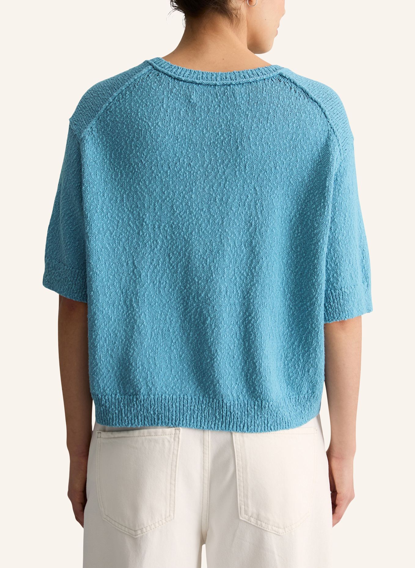 Marc O'Polo DENIM Strickjacke: HELLBLAU