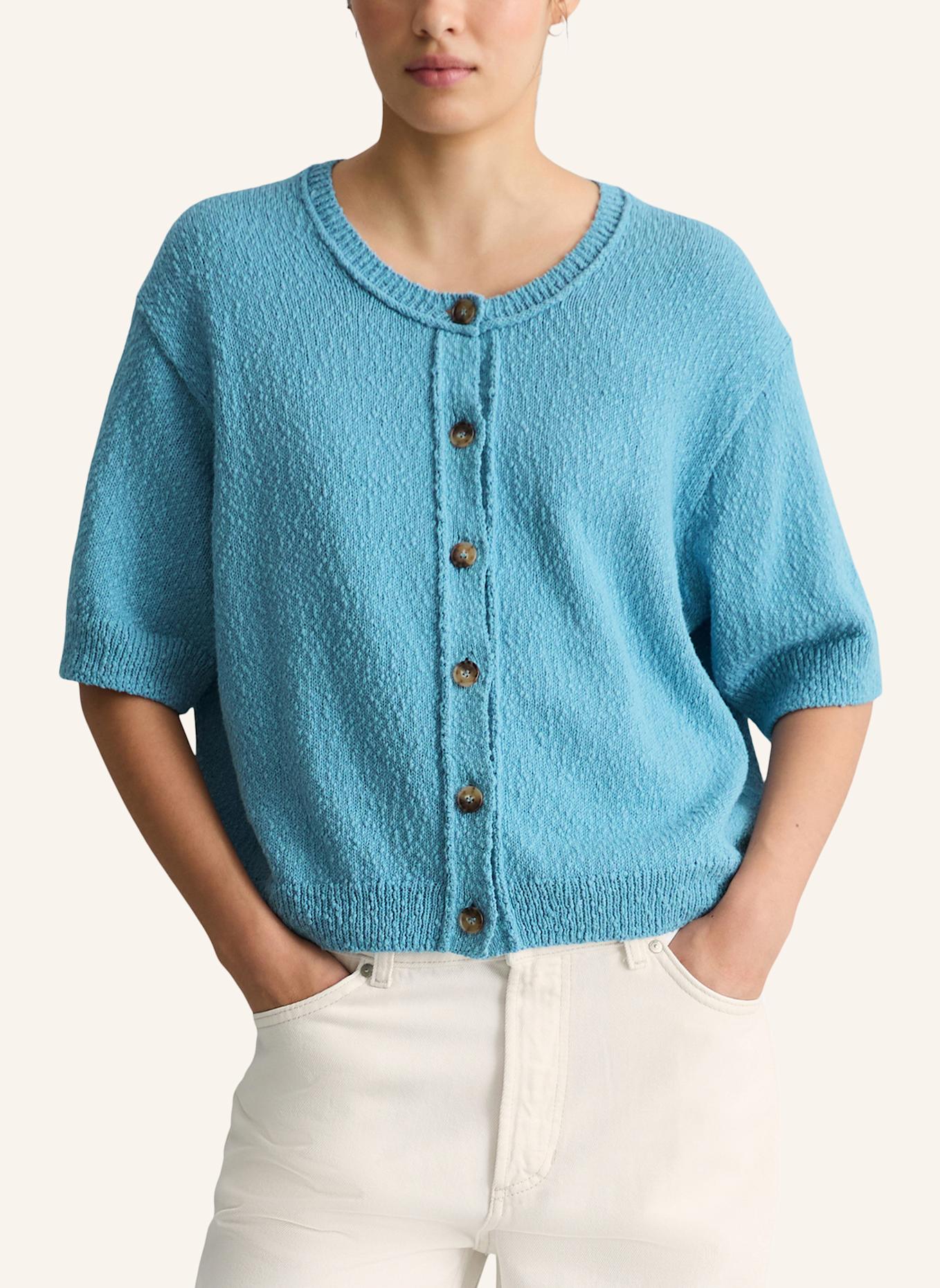 Marc O'Polo DENIM Strickjacke: HELLBLAU