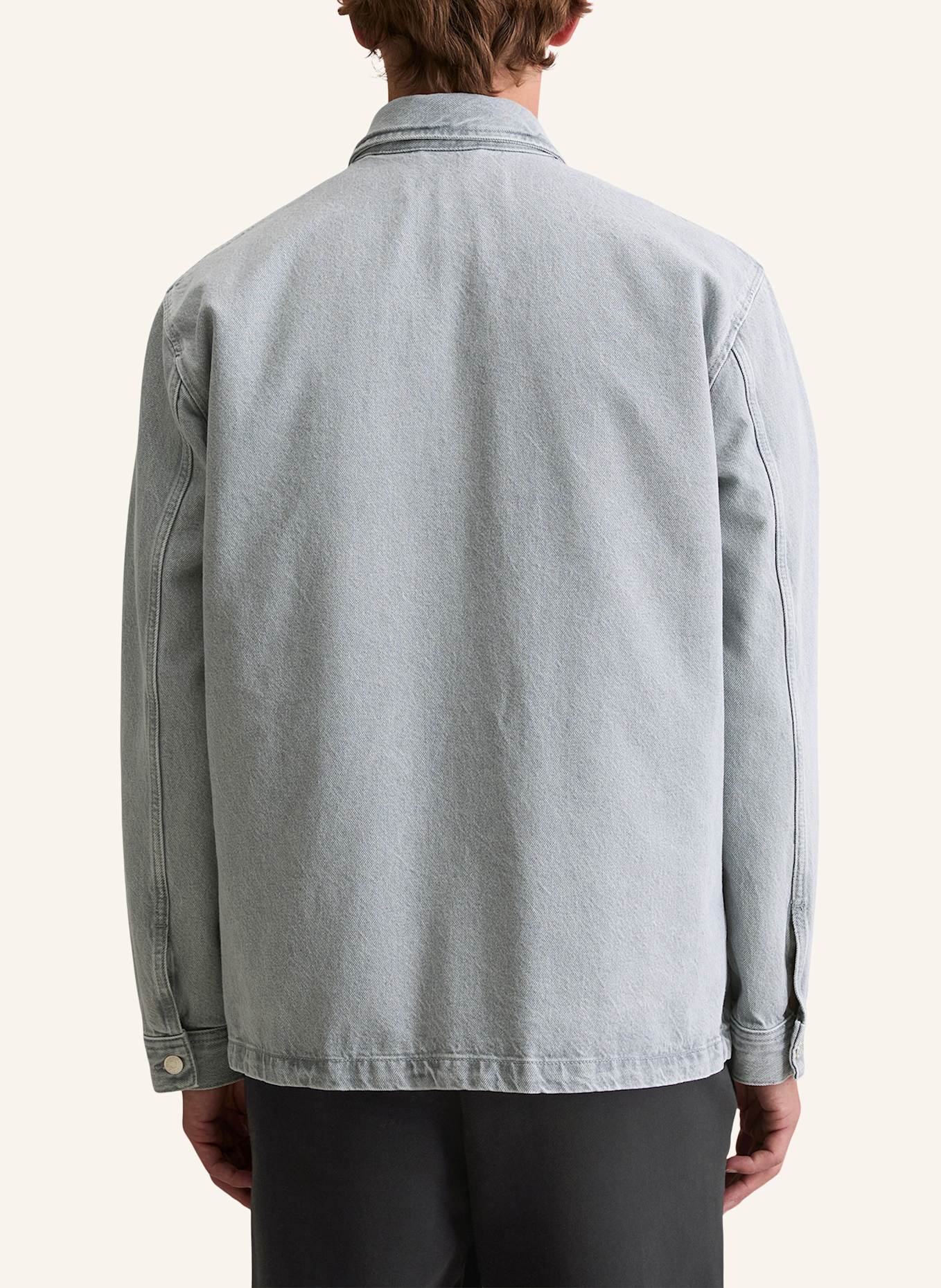 Marc O'Polo DENIM Overshirt: HELLGRAU