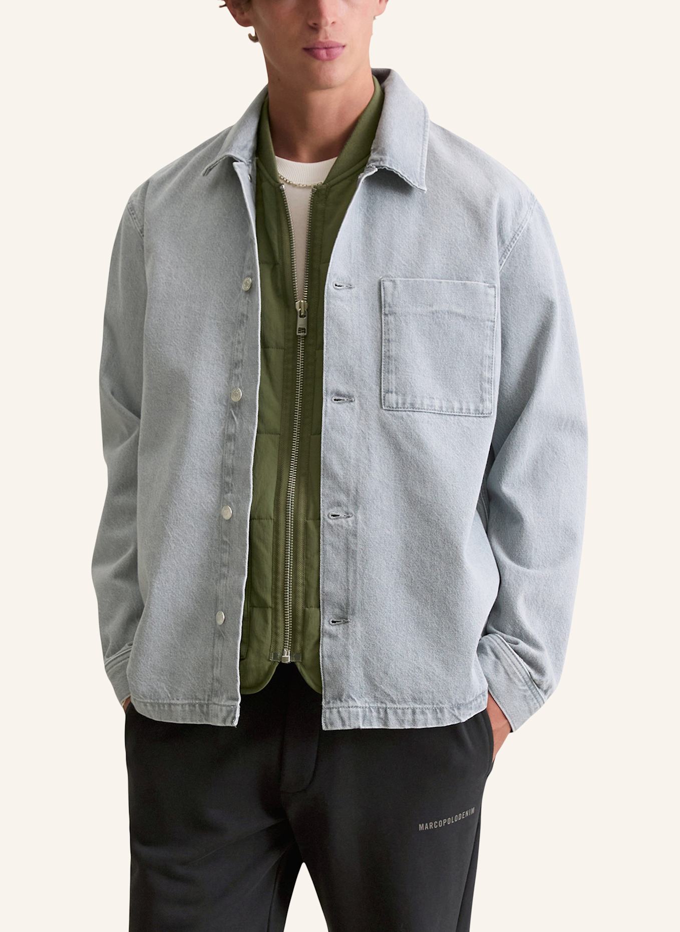Marc O'Polo DENIM Overshirt: HELLGRAU