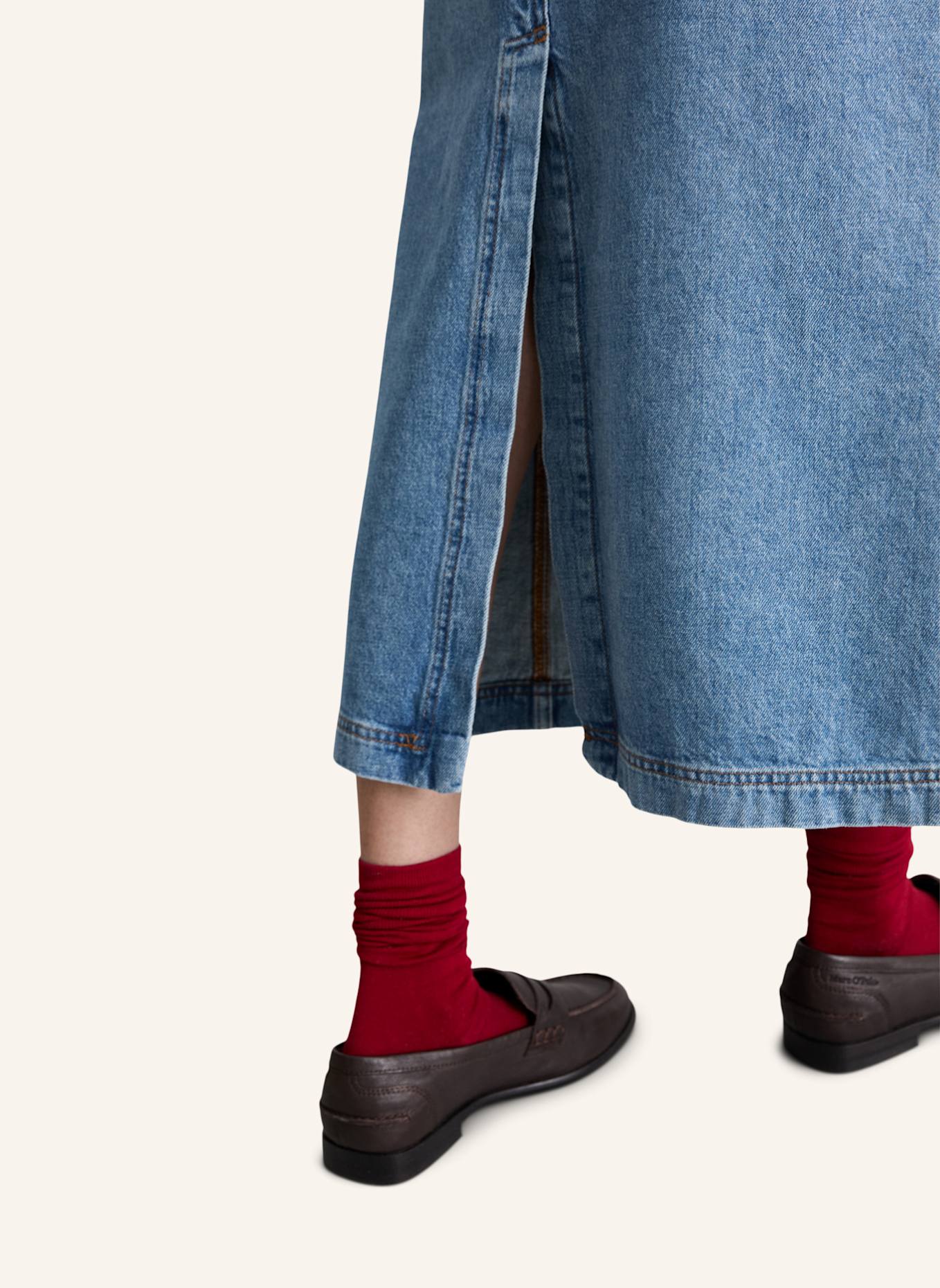 Marc O'Polo DENIM Maxi-Jeansrock: BLAU