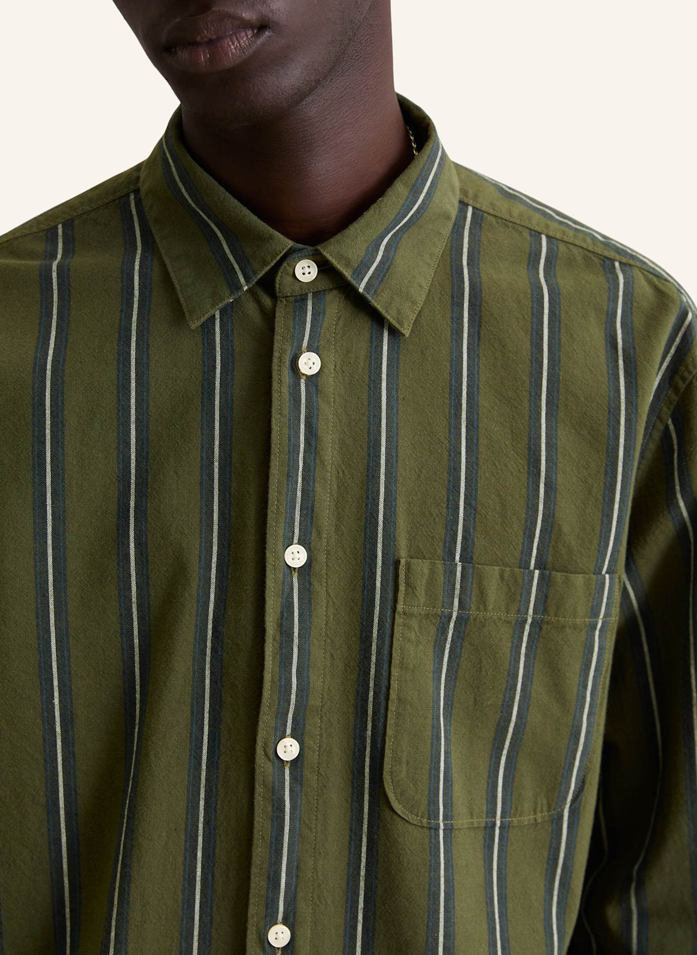 Marc O'Polo DENIM Hemd: DUNKELGRÜN