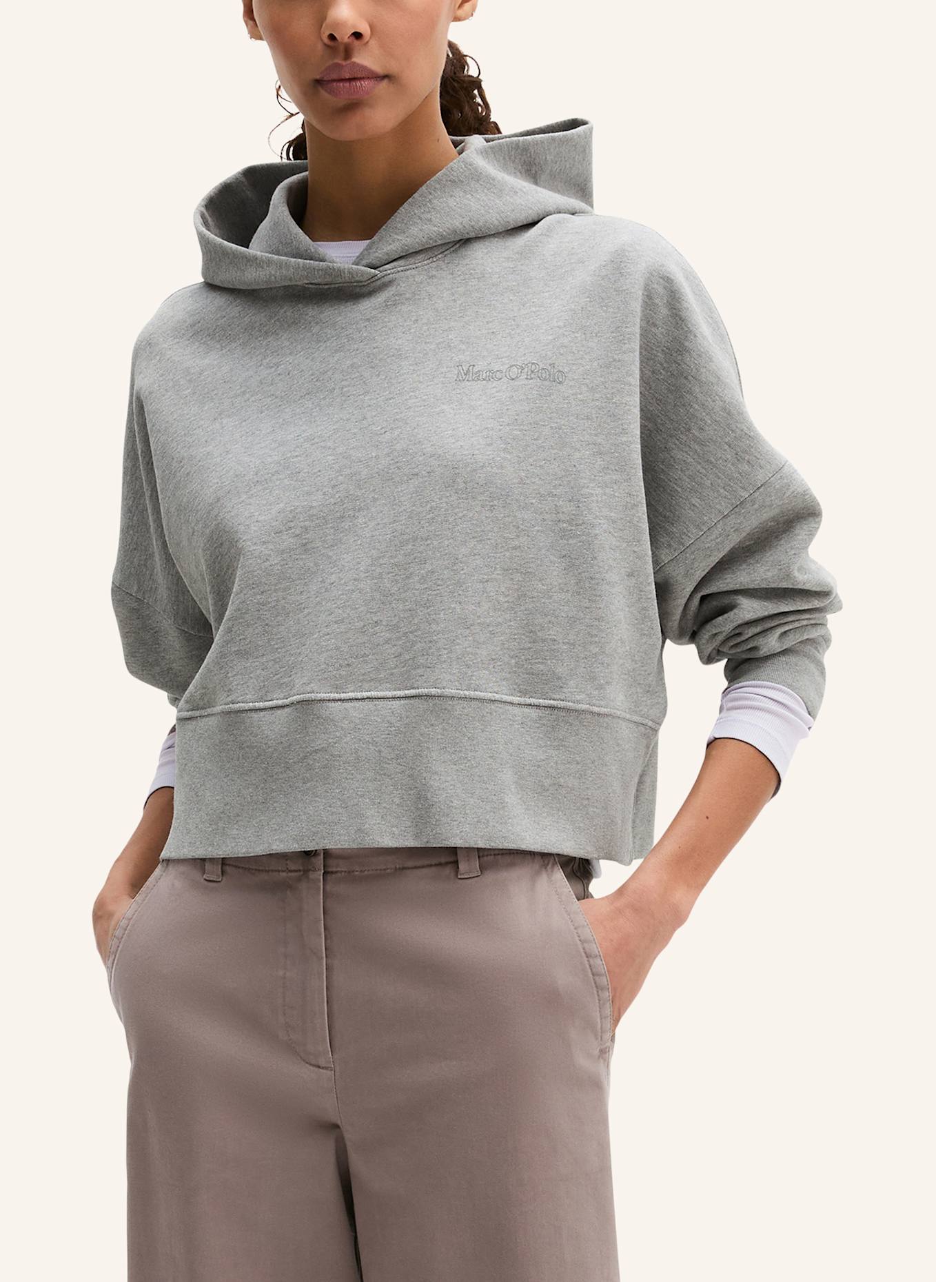 Marc O'Polo Kapuzen-Sweatshirt: GRAU