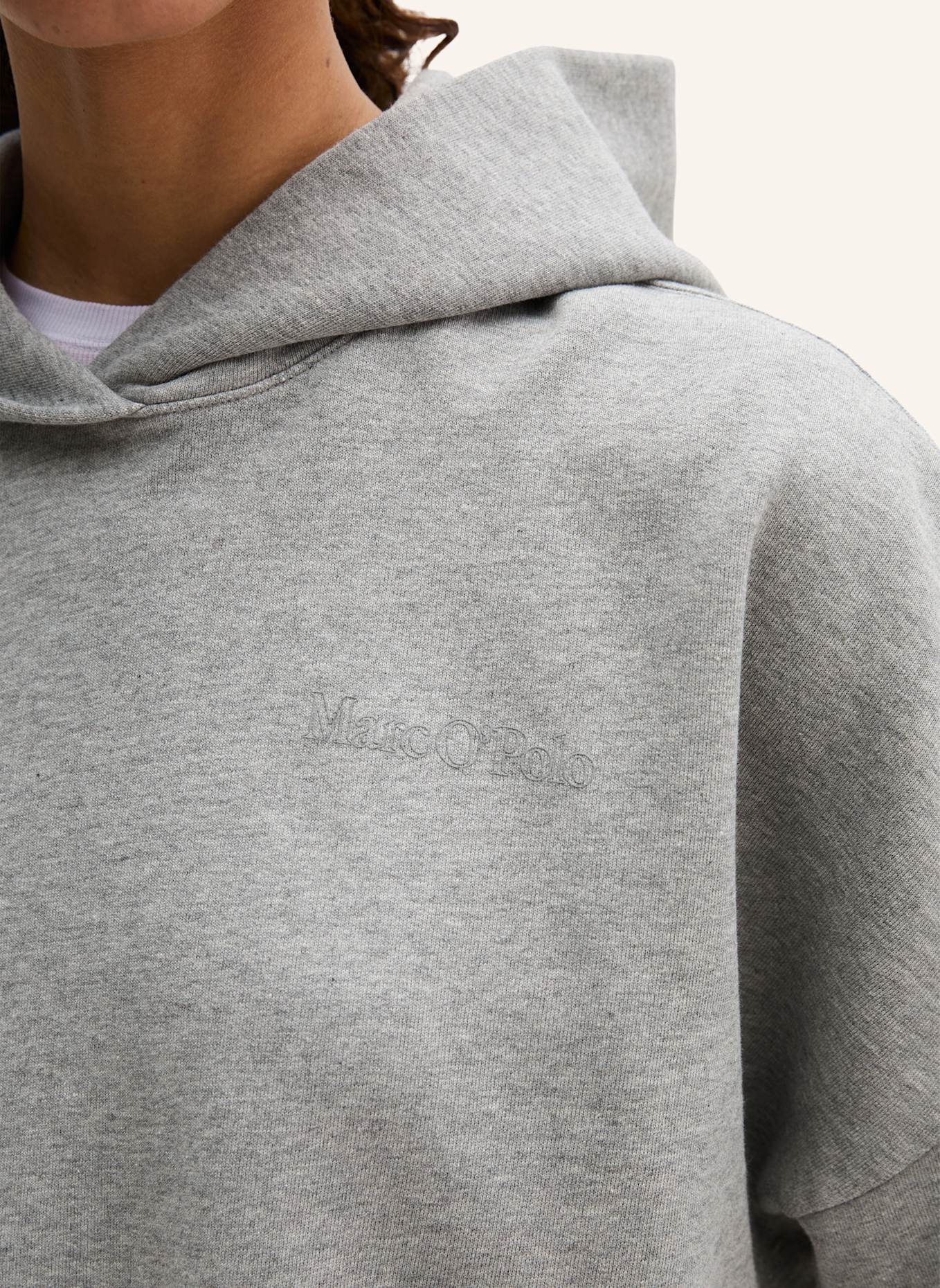 Marc O'Polo Kapuzen-Sweatshirt: GRAU
