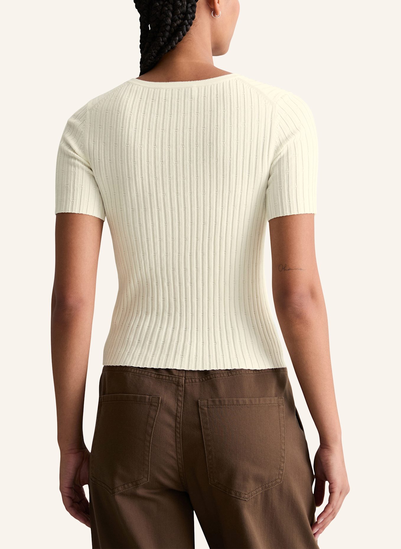 Marc O'Polo DENIM Feinstrickpullover: ECRU