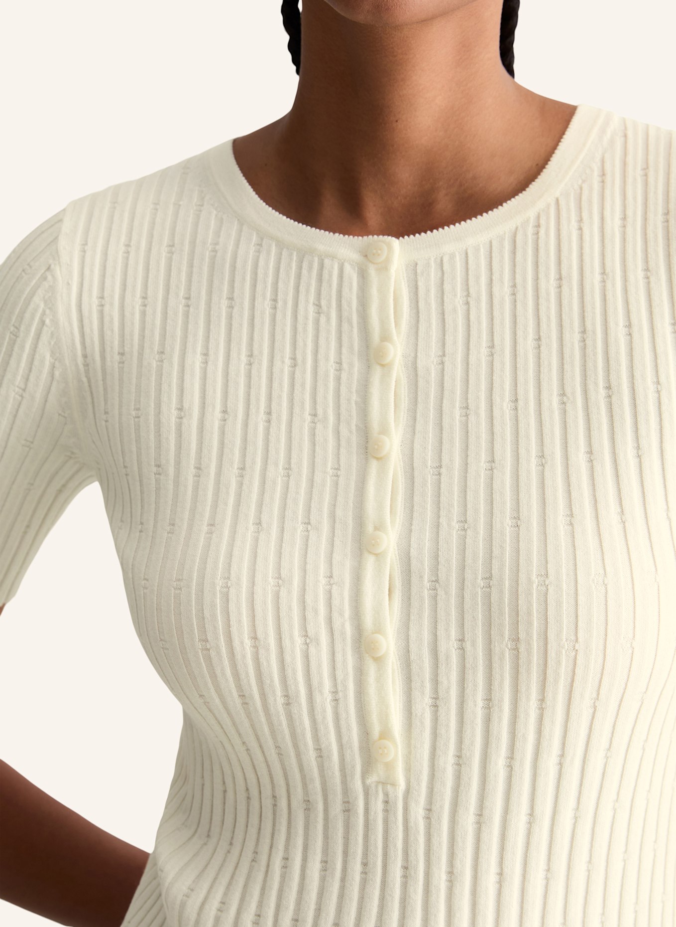 Marc O'Polo DENIM Feinstrickpullover: ECRU