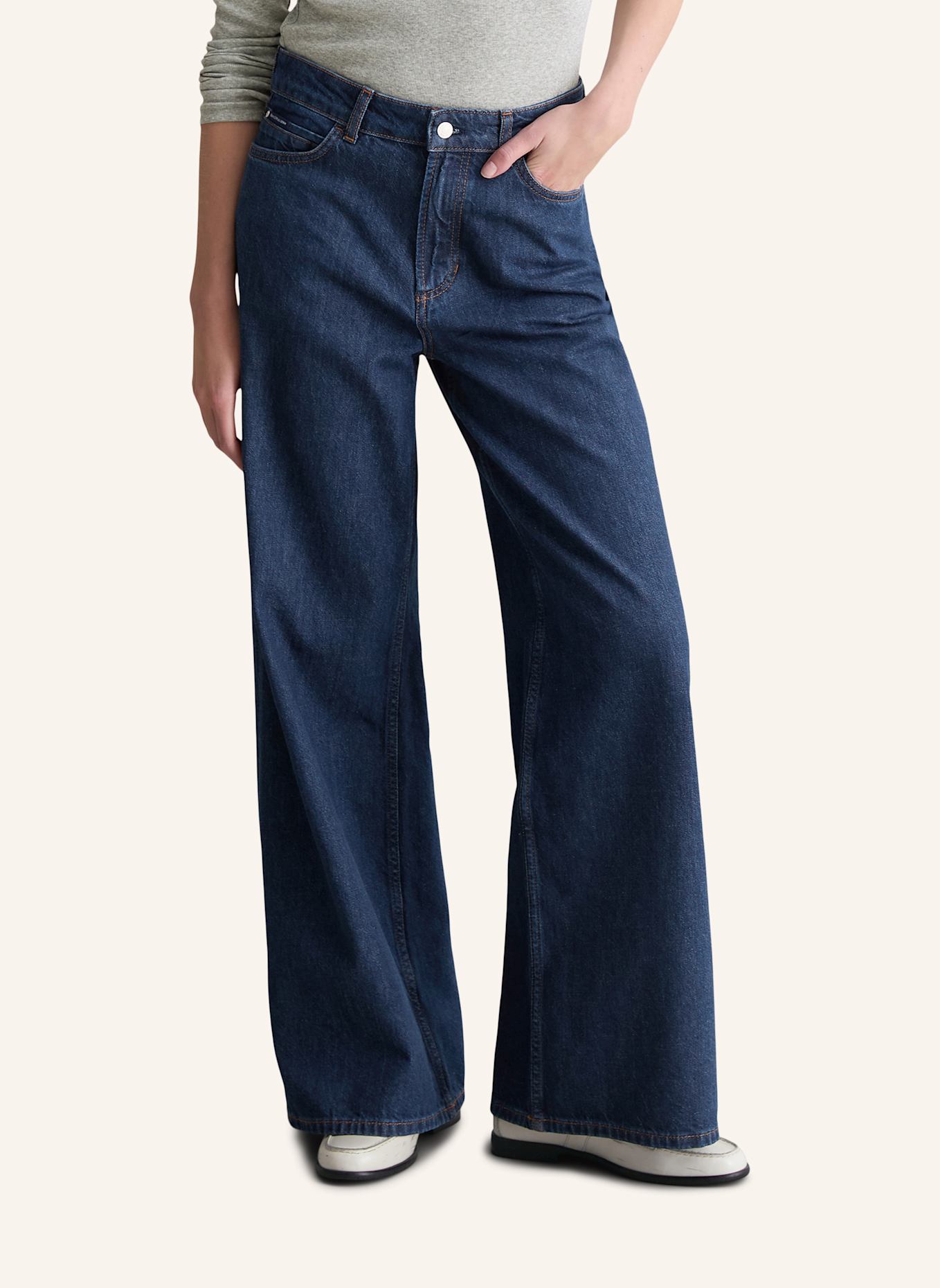 Marc O'Polo DENIM Jeans: DUNKELBLAU