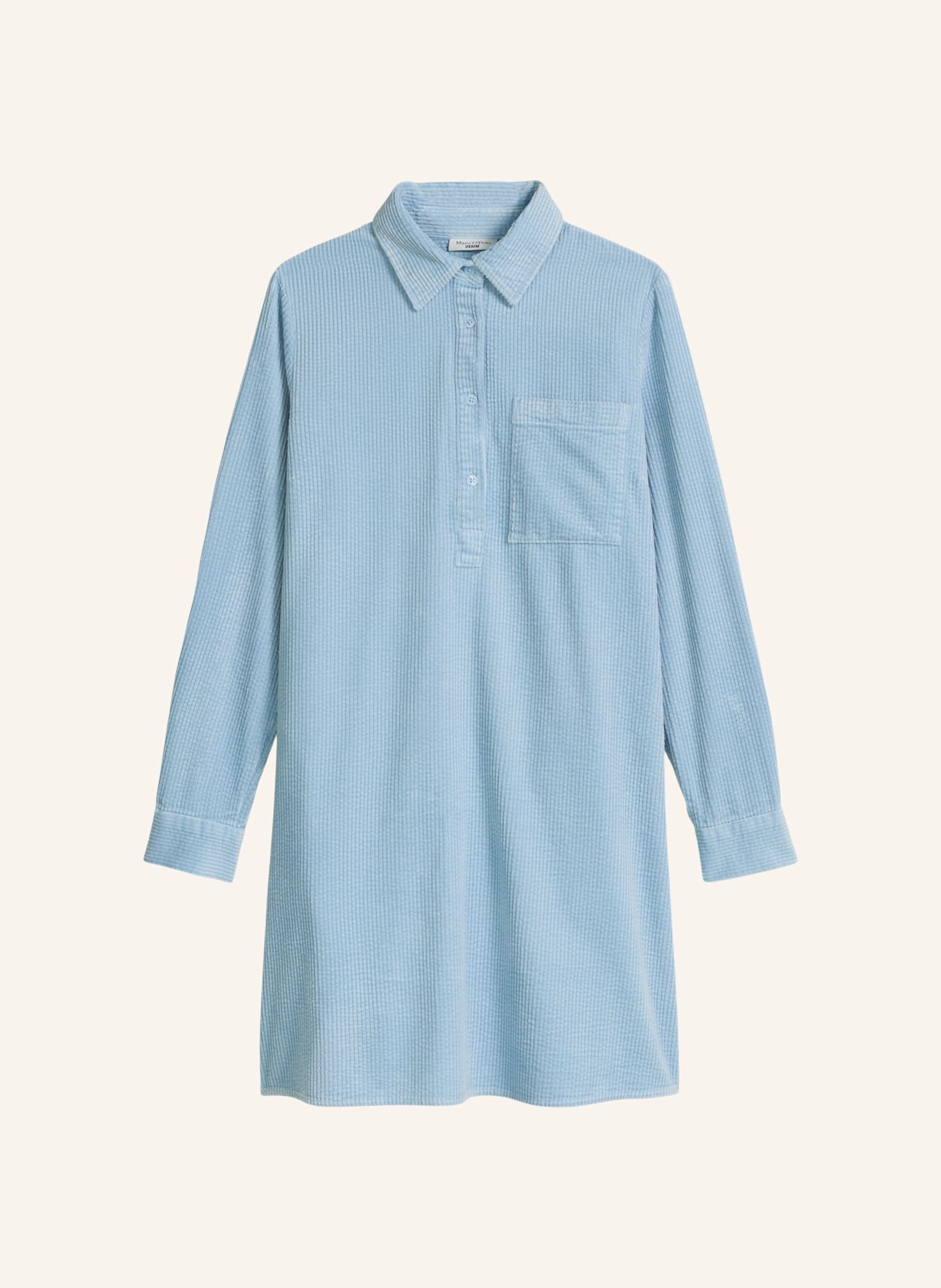 Marc O'Polo DENIM Cordkleid: HELLBLAU