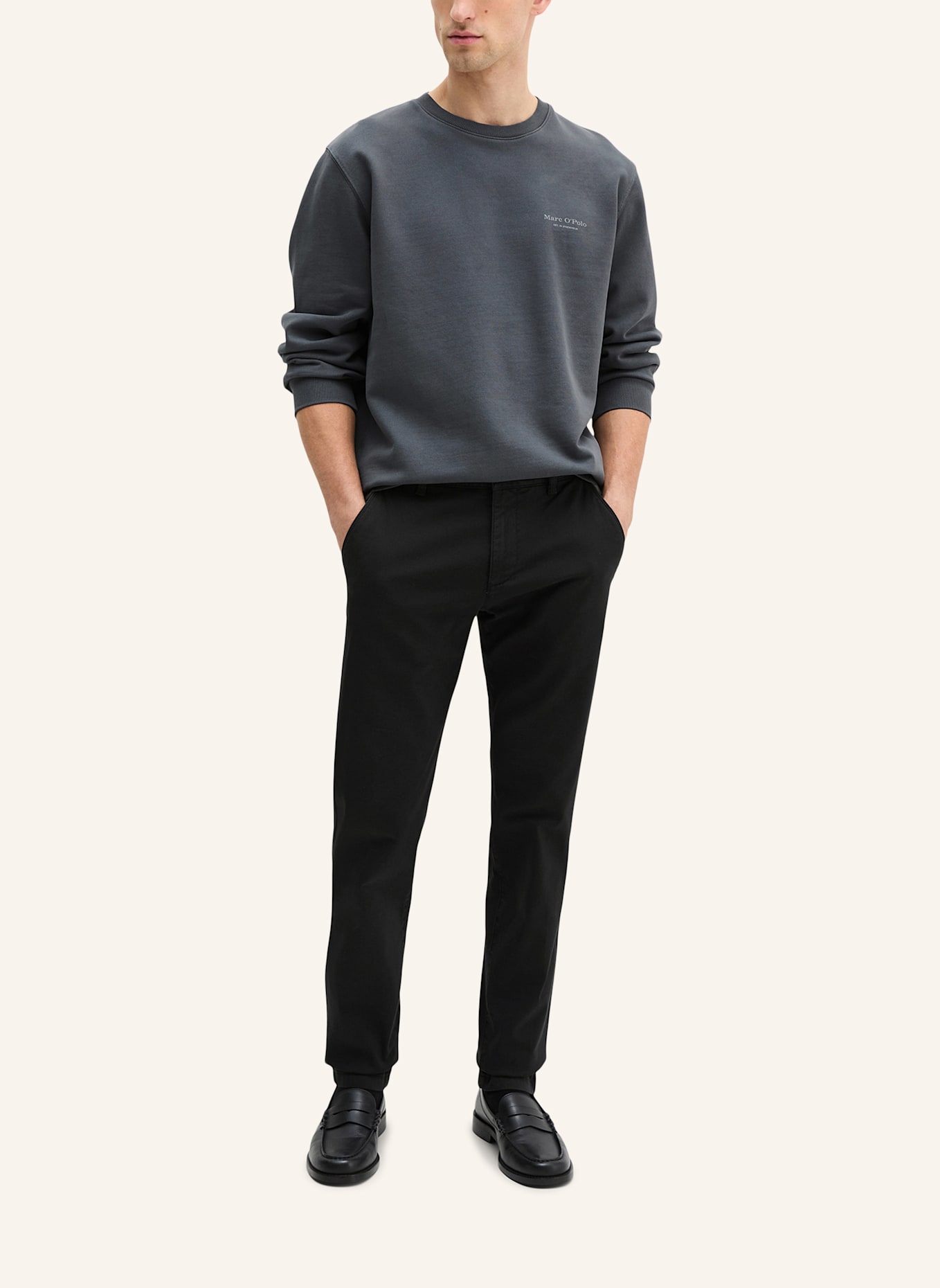 Marc O'Polo Hose Model Stig shaped: SCHWARZ