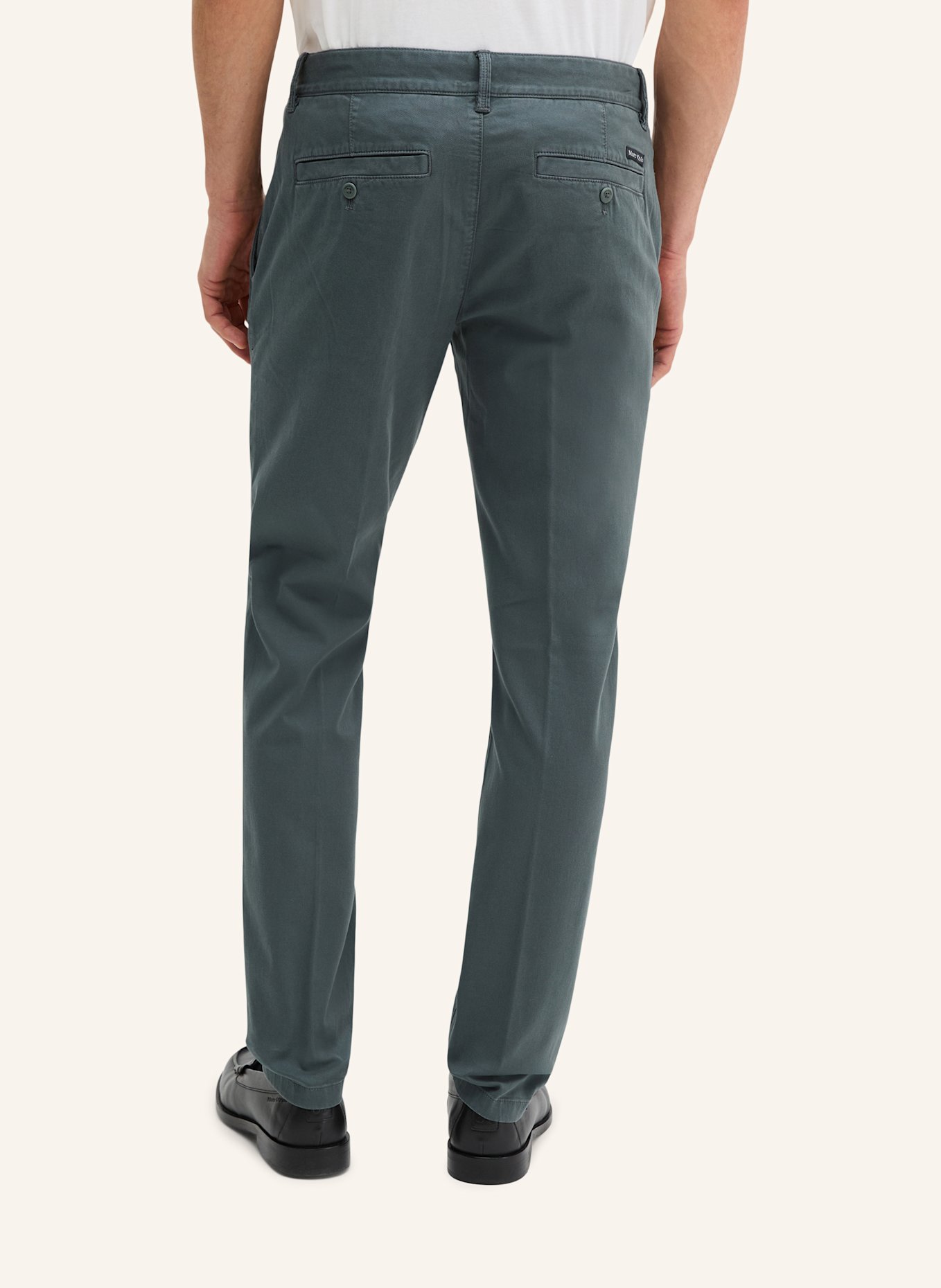 Marc O'Polo Hose Model Stig shaped: DUNKELGRAU