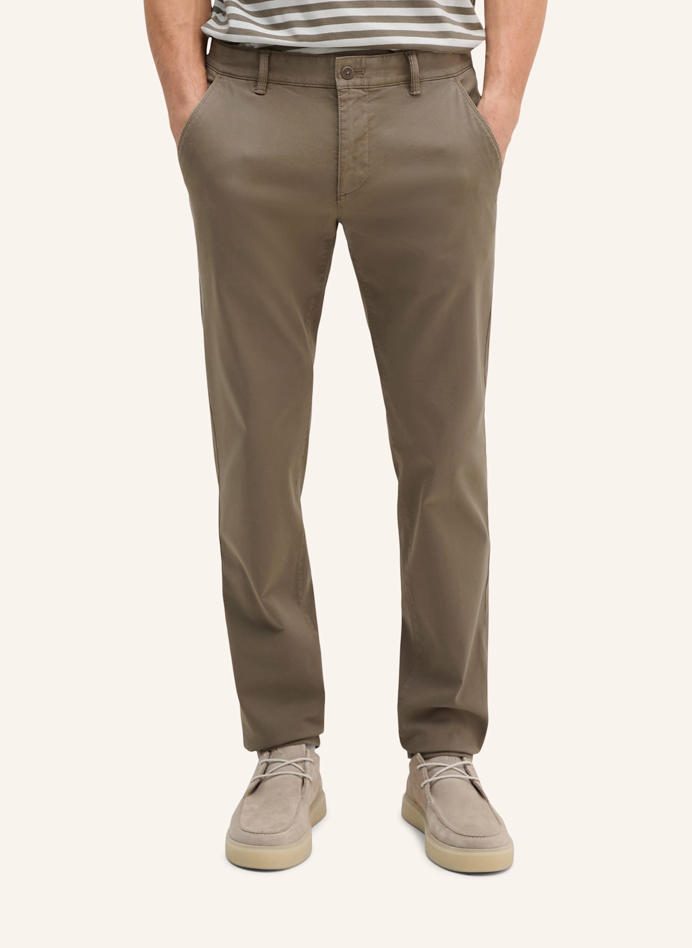 Marc O'Polo Hose Model Stig shaped: BRAUN