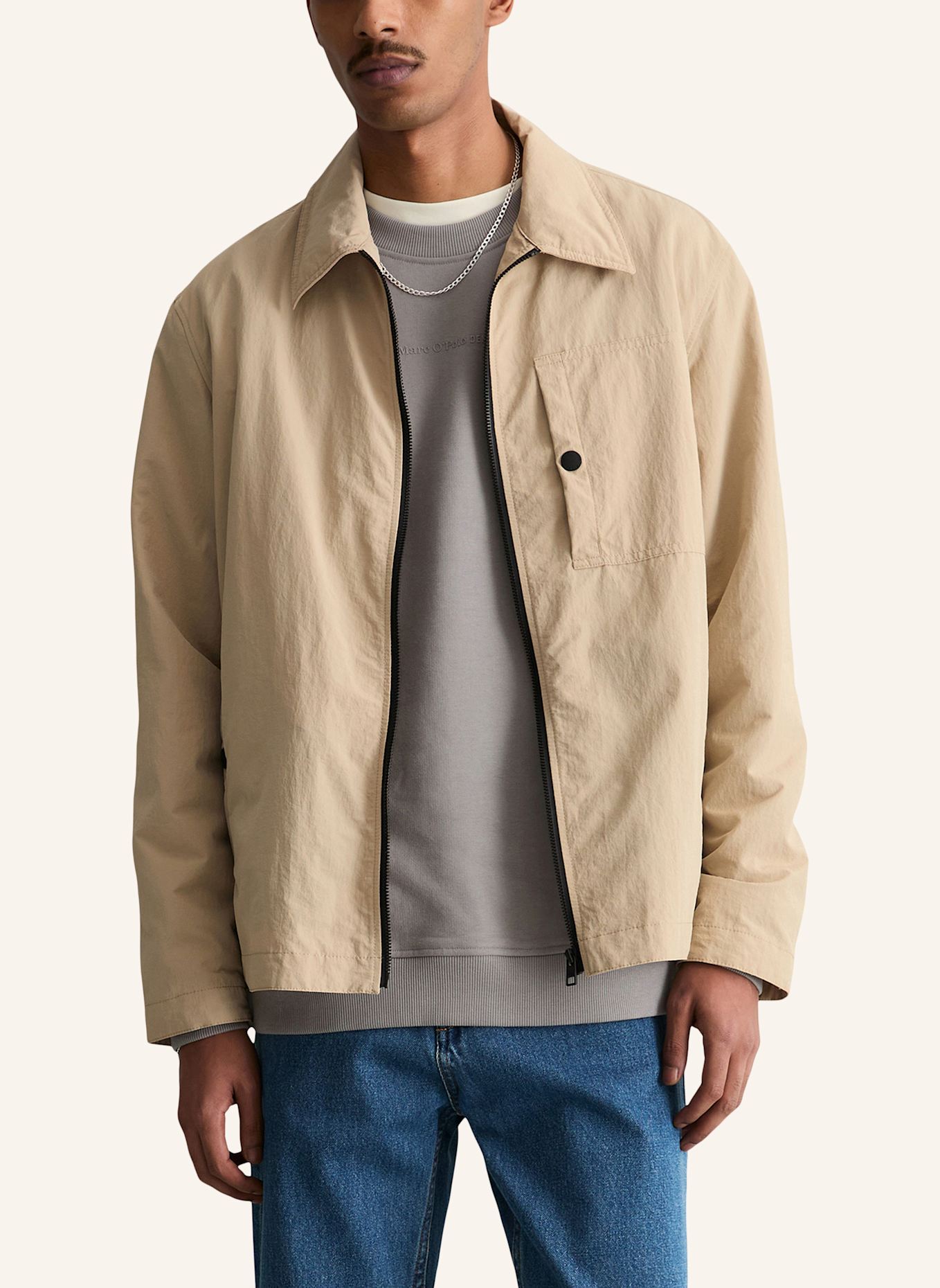 Marc O'Polo DENIM Jacke: BEIGE