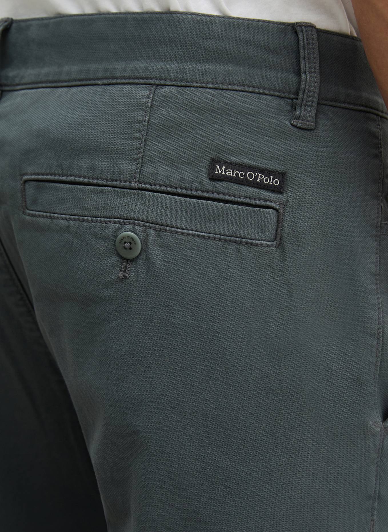 Marc O'Polo Hose Model Stig shaped: DUNKELGRAU