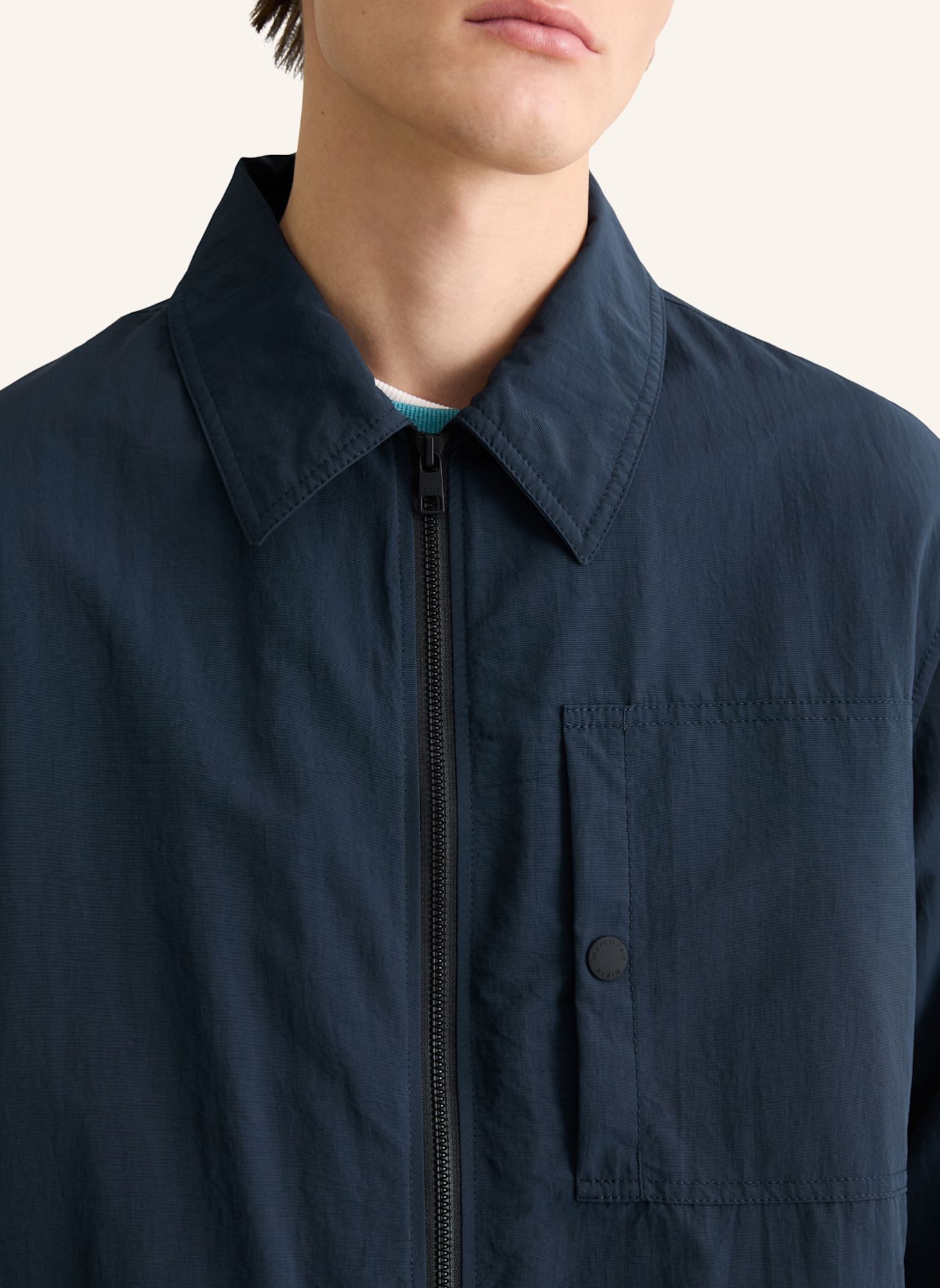 Marc O'Polo DENIM Jacke: DUNKELBLAU